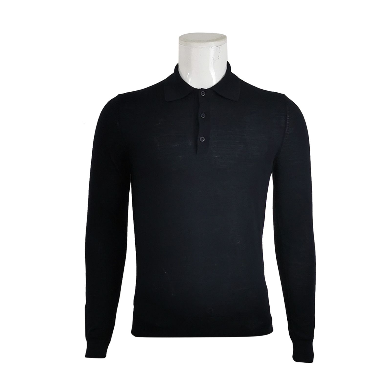 Prada Prada Black Wool Collar Knit Sweater Size 46 Size US S / EU 44-46 / 1 - 2 Thumbnail