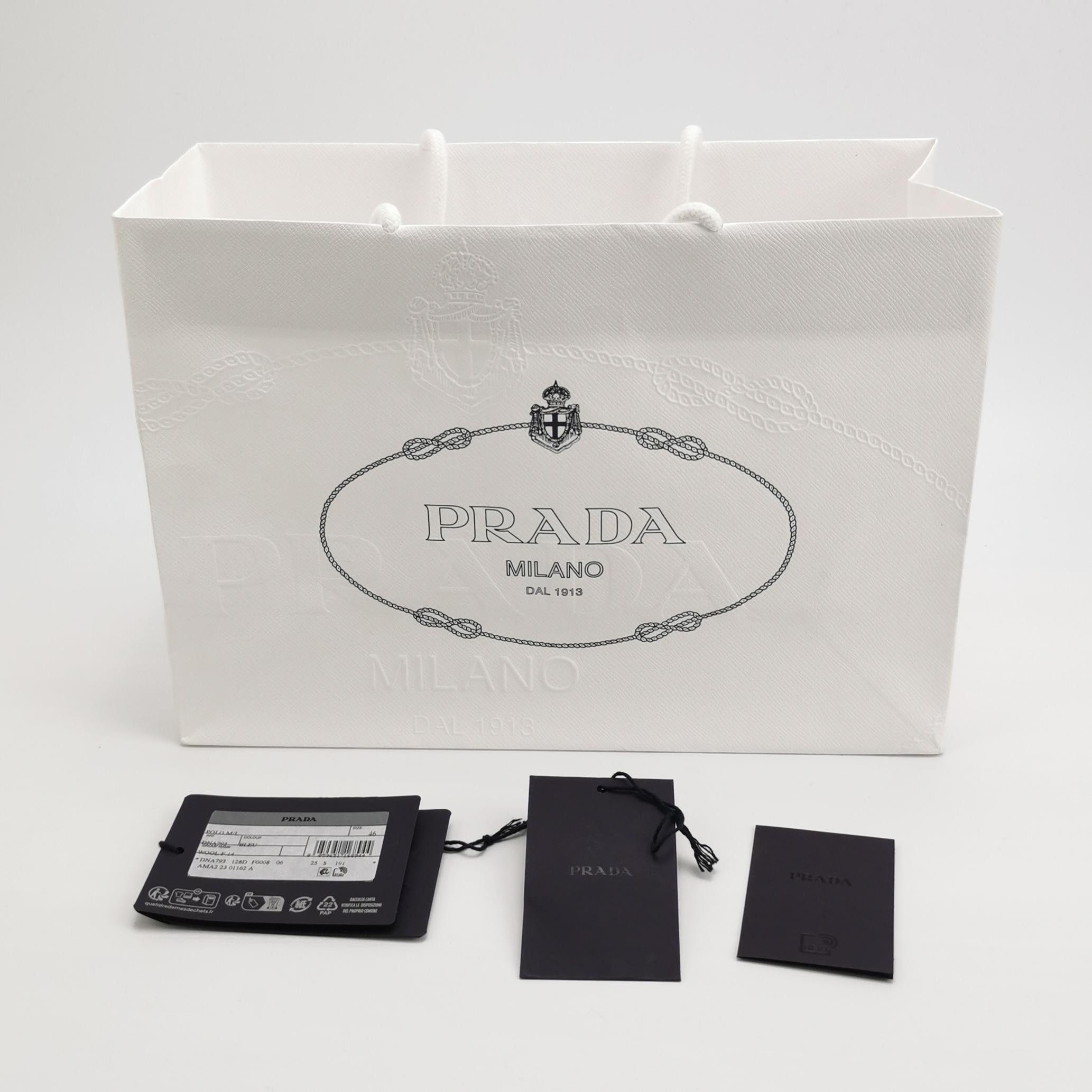 Prada Prada Black Wool Collar Knit Sweater Size 46 Size US S / EU 44-46 / 1 - 6 Thumbnail