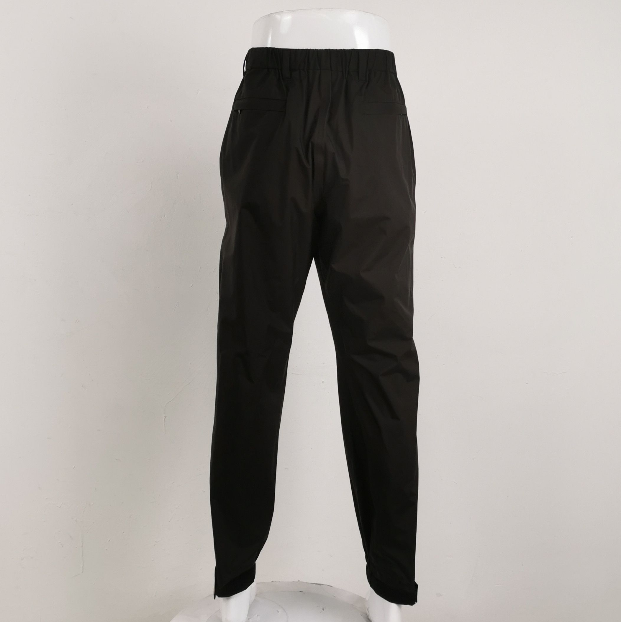 Prada Prada Black Tailored Ankle-Cuff Pants M Size US 31 - 3 Thumbnail