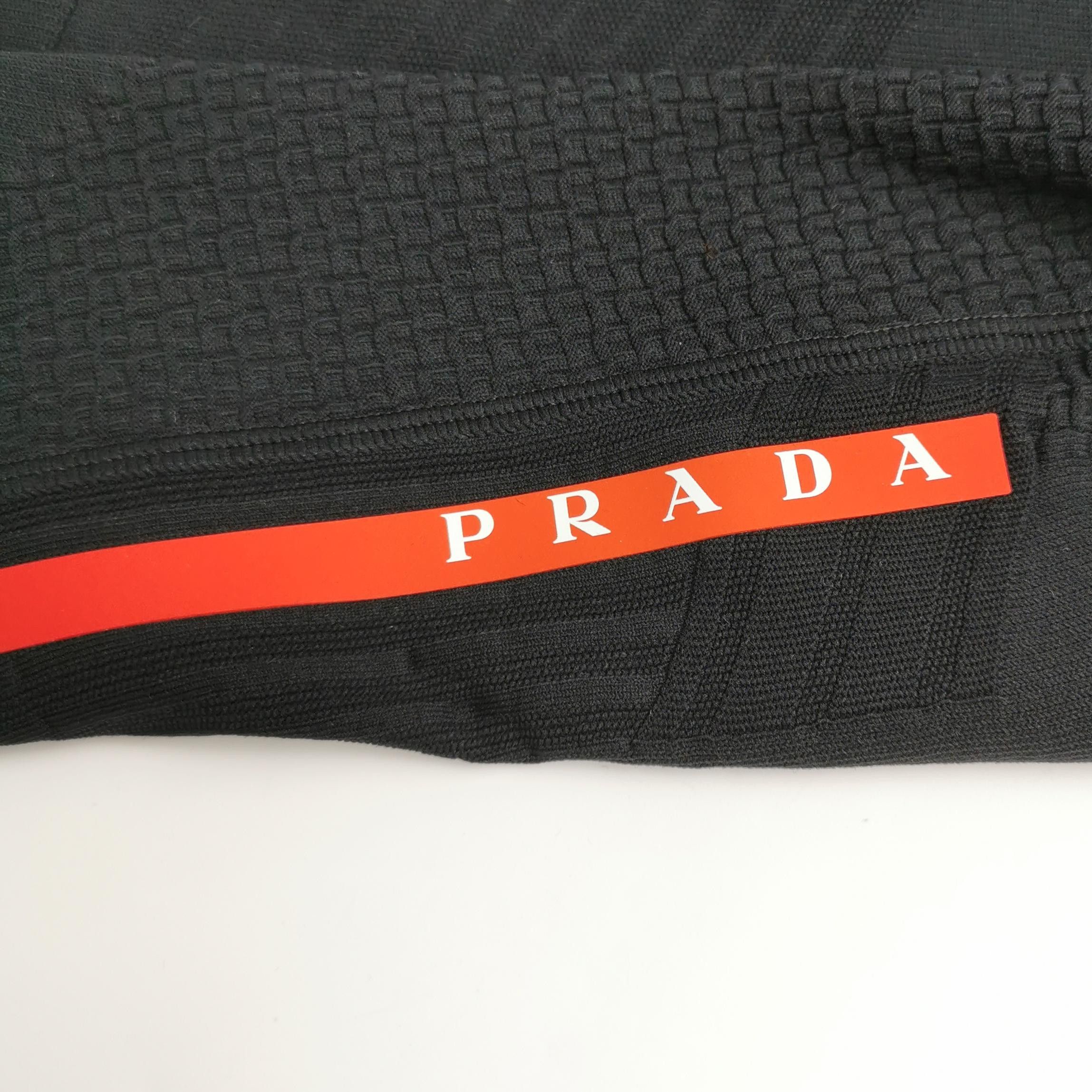 Prada Prada Logo Collar Short-Sleeve T-Shirt M Size US M / EU 48-50 / 2 - 6 Thumbnail