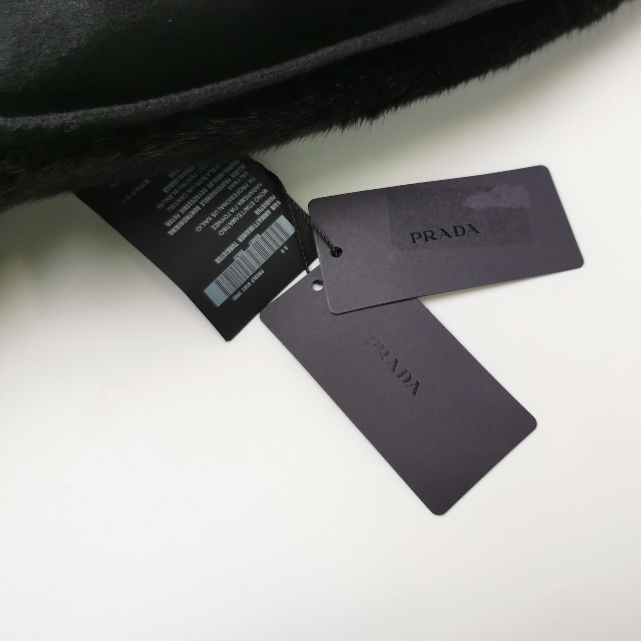 Prada Prada Wool Rabbit Blend Mink Collar Coat L/44 Size L / US 10 / IT 46 - 5 Thumbnail