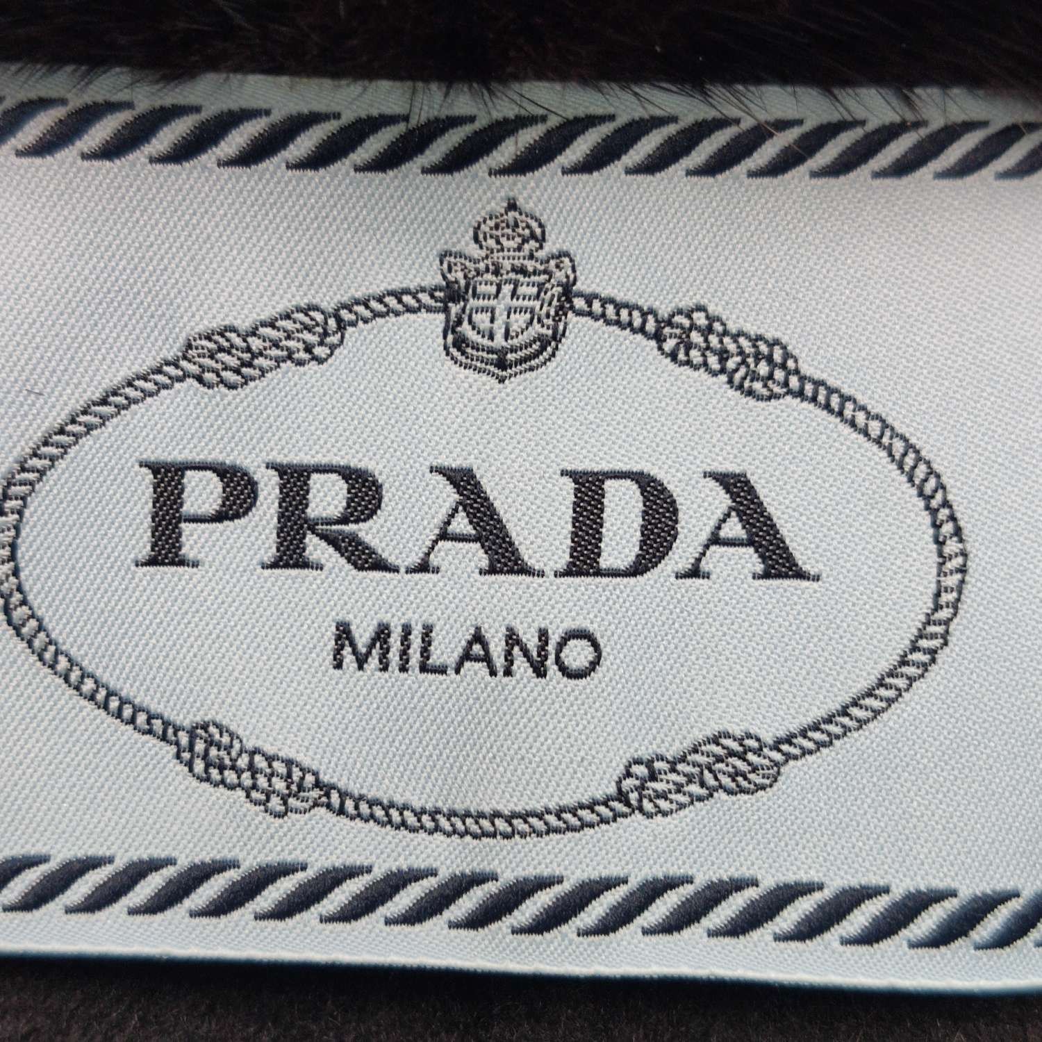Prada Prada Wool Rabbit Blend Mink Collar Coat L/44 Size L / US 10 / IT 46 - 8 Thumbnail