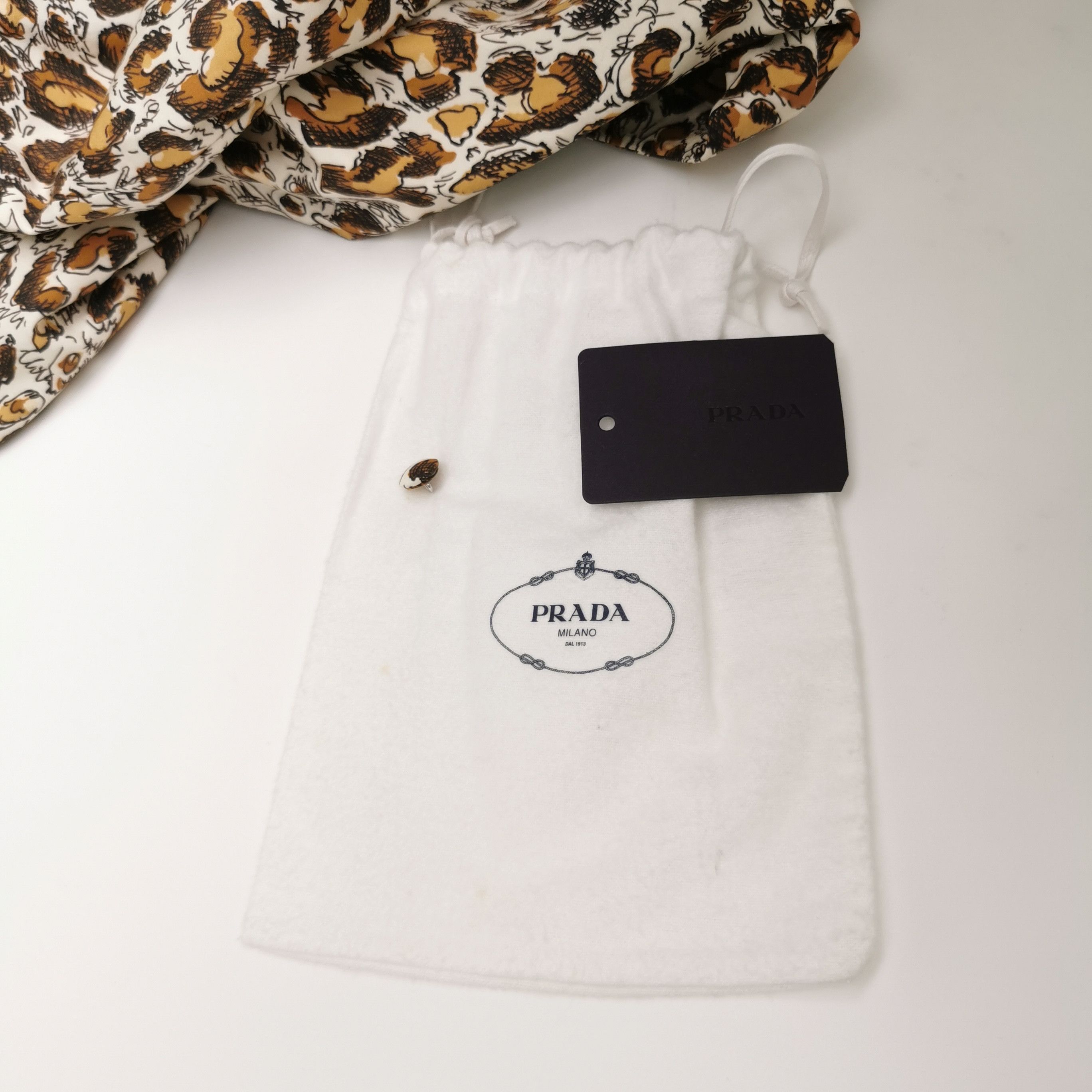 Prada Prada Leopard Print Cotton Dress L/44 Size L / US 10 / IT 46 - 7 Thumbnail
