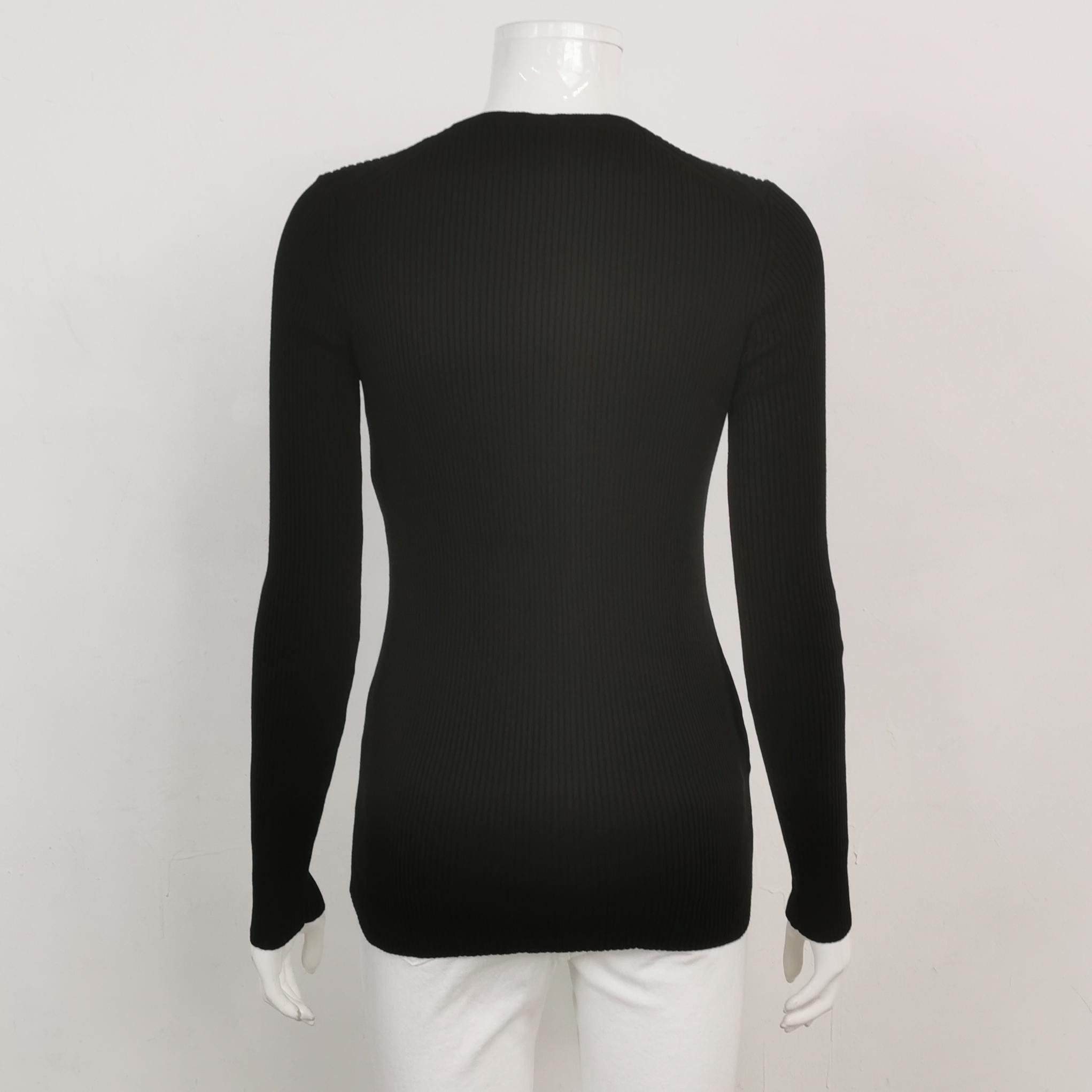 Prada Prada Cotton Crewneck Knit Sweater Size S Size S / US 4 / IT 40 - 4 Thumbnail