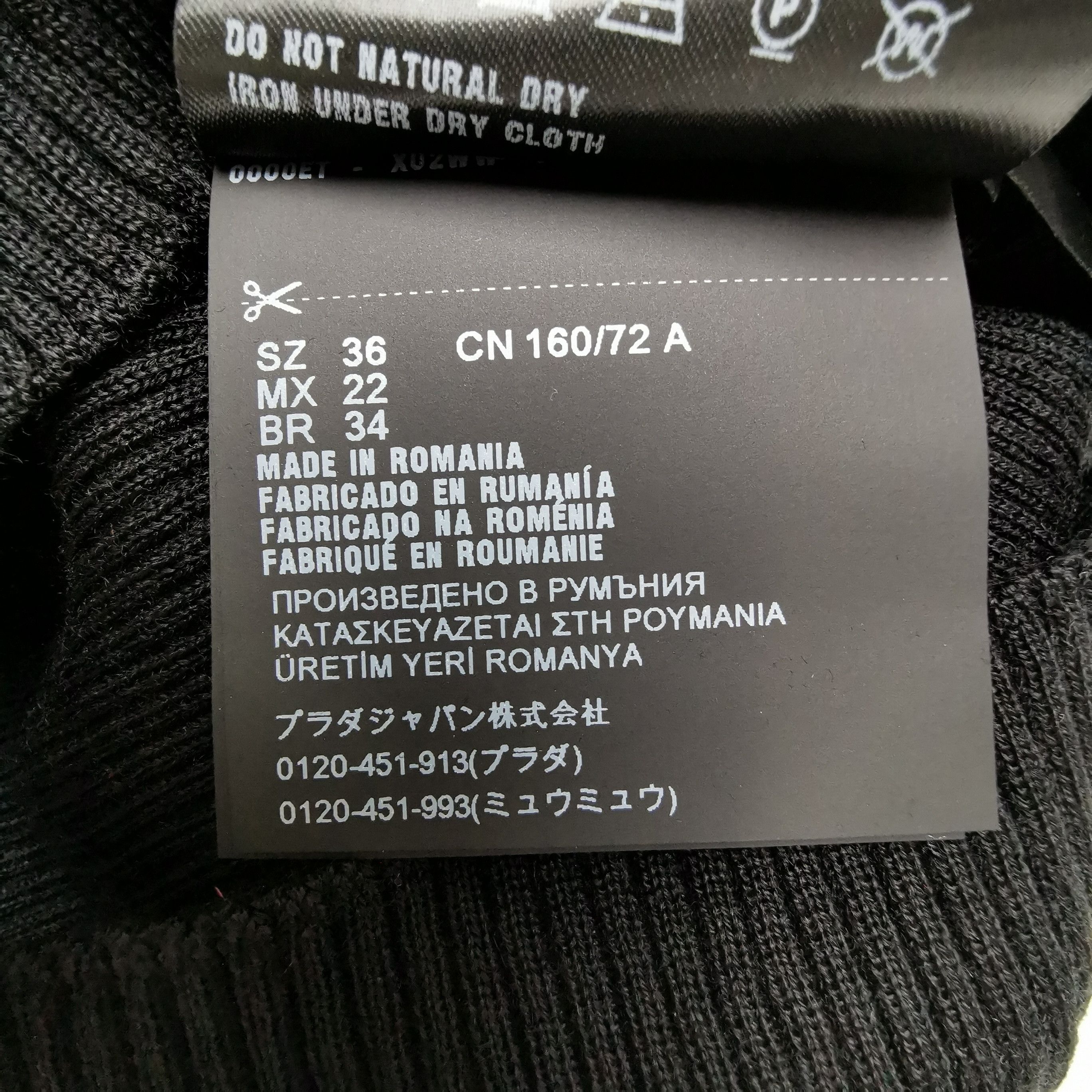 Prada Prada Wool Turtleneck Sweater XS/36 Size XS / US 0-2 / IT 36-38 - 12 Thumbnail