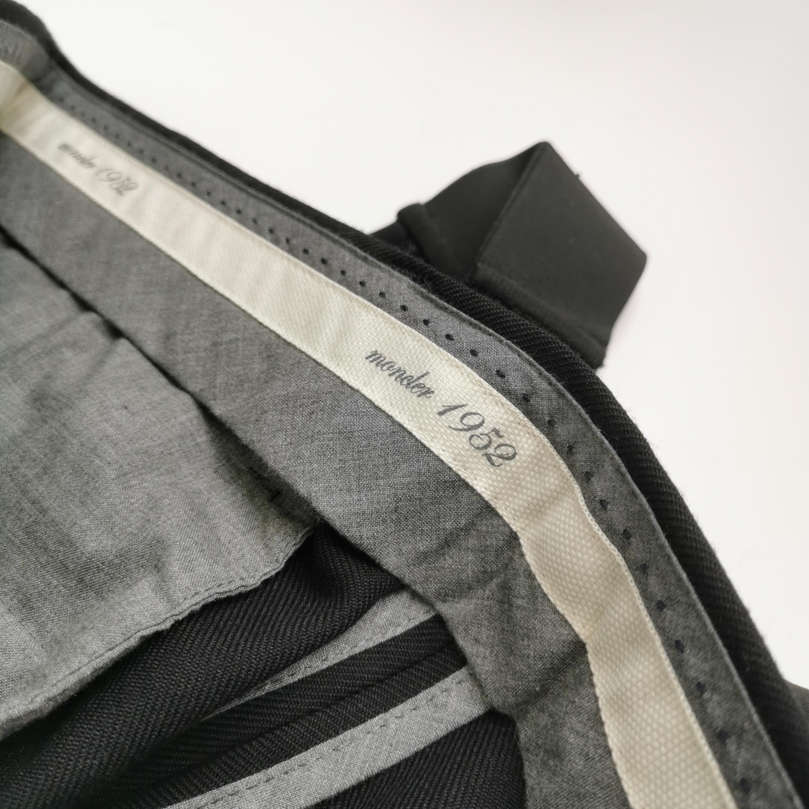 Moncler Moncler Unused Wool Solid Black Trousers L/50 Size US 34 / EU 50 - 5 Thumbnail
