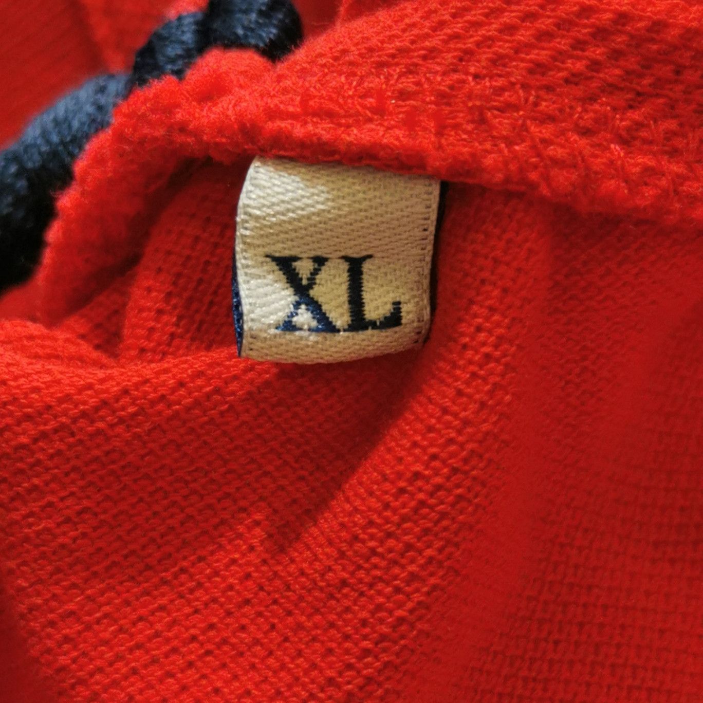 Moncler Moncler Red Logo Polo Shirt XL Size US XL / EU 56 / 4 - 20 Thumbnail