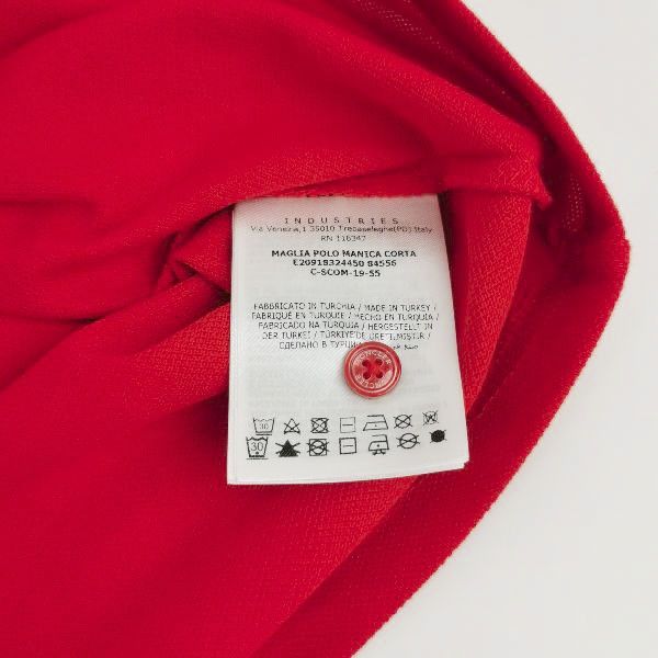 Moncler Moncler Red Logo Polo Shirt XL Size US XL / EU 56 / 4 - 14 Thumbnail