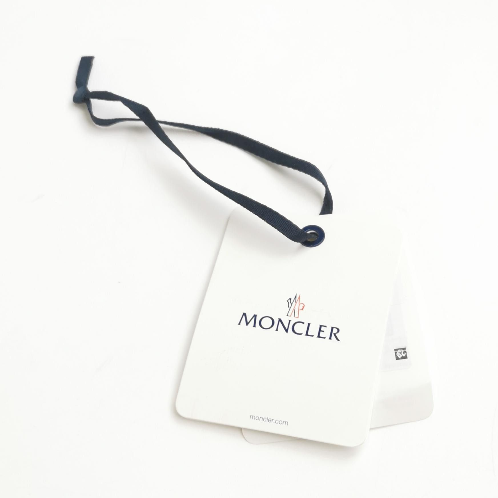 Moncler Moncler L Size White Cotton Polo Shirt Size US L / EU 52-54 / 3 - 7 Thumbnail