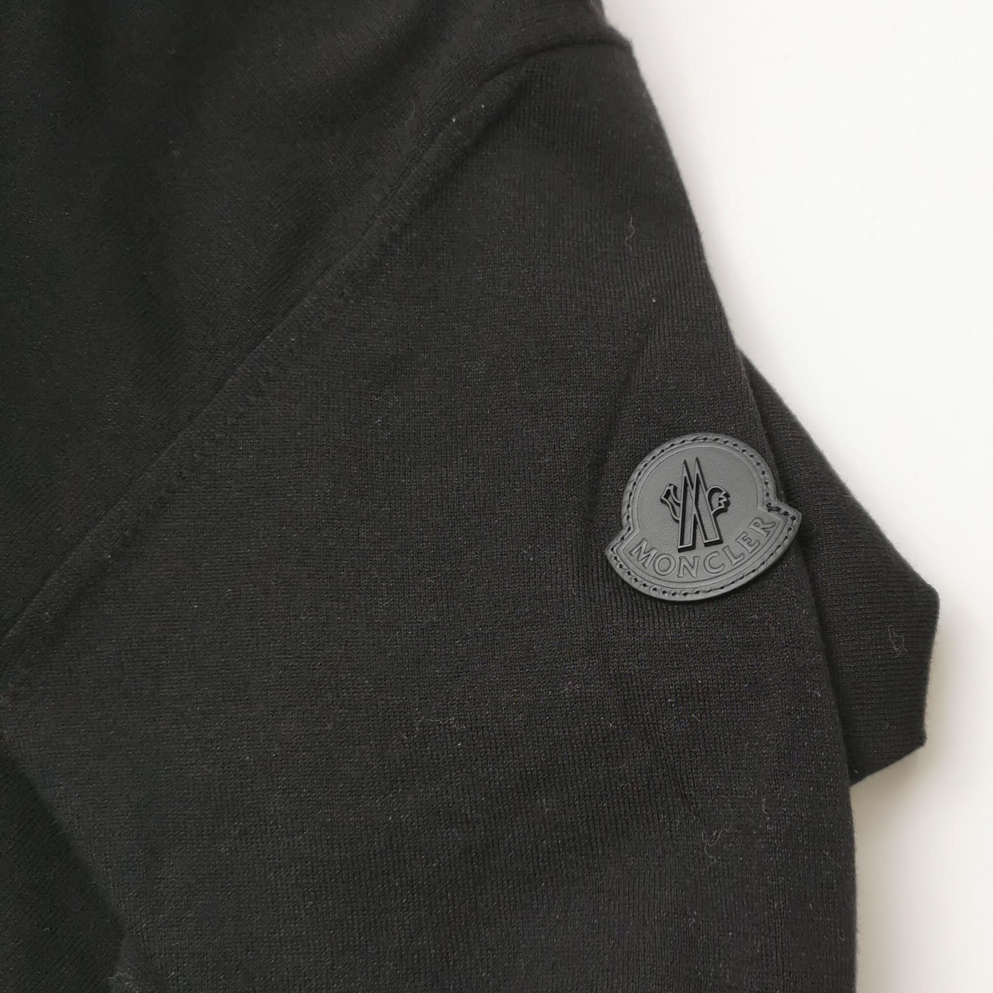Moncler Moncler Black Short-Sleeve Polo Shirt XXL Size US XXL / EU 58 / 5 - 6 Thumbnail