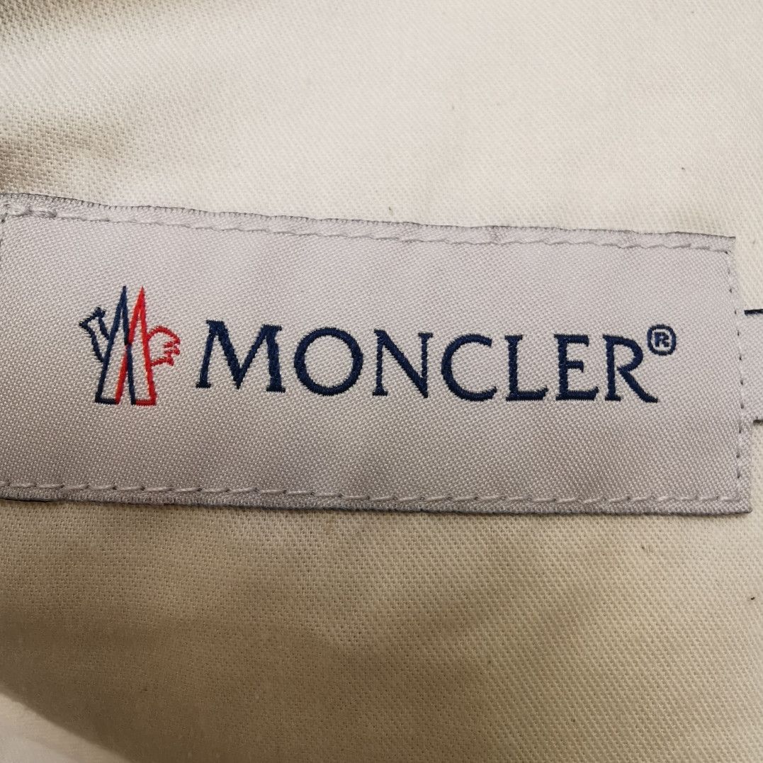 Moncler Moncler Solid Cotton Pants Size L/50 Size US 34 / EU 50 - 12 Thumbnail