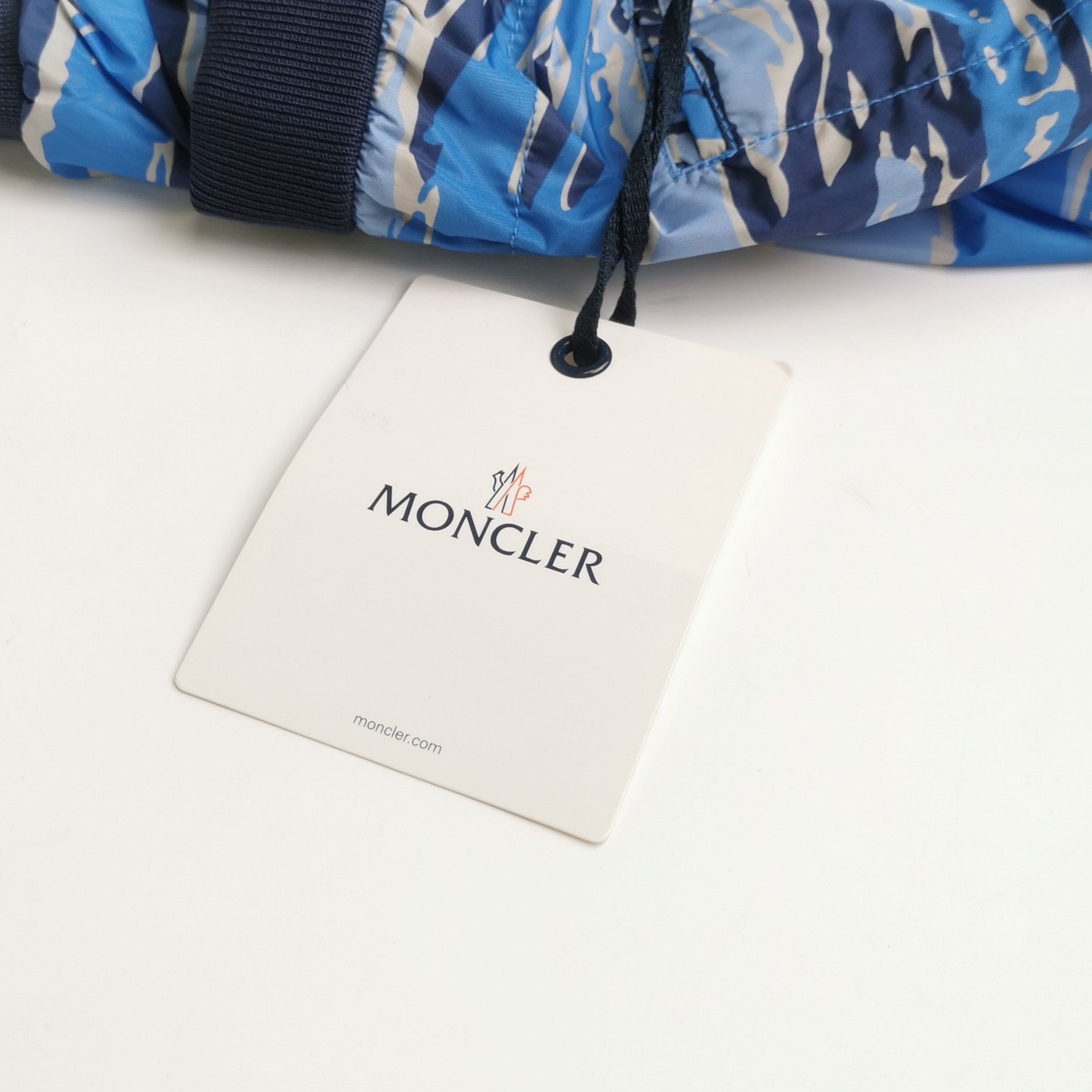 Moncler Moncler Blue Camo Print L/50 Track Pants Size US 34 / EU 50 - 7 Thumbnail