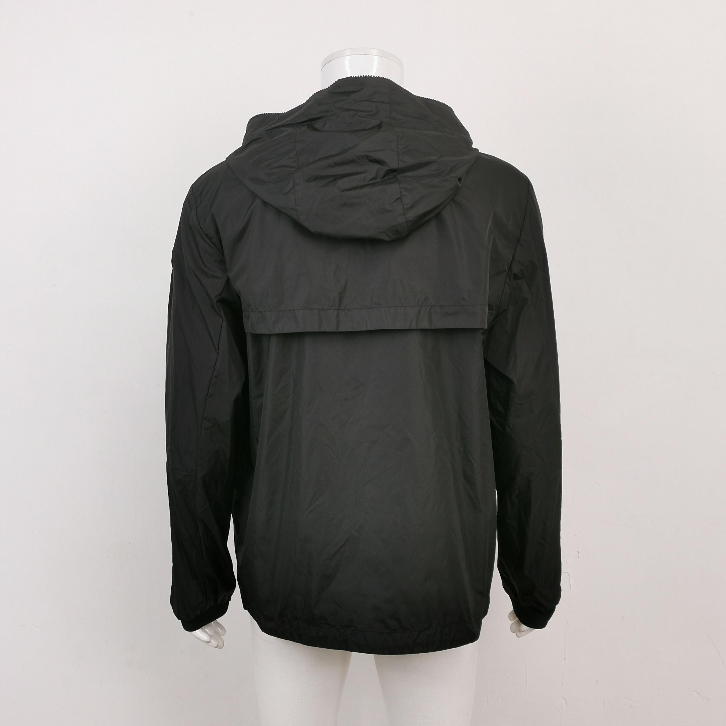 Moncler Moncler Black Zip-Up Hooded Jacket XL Size US XL / EU 56 / 4 - 3 Thumbnail