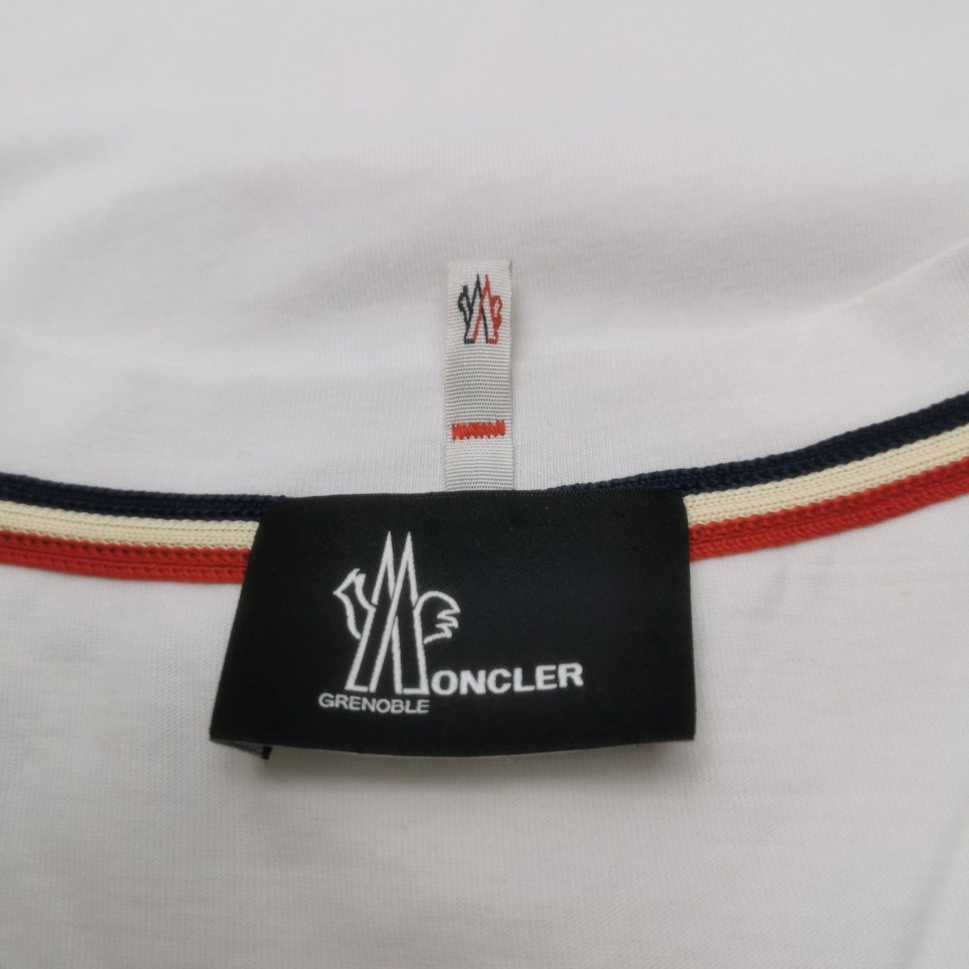 Moncler Moncler White Graphic Oversized T-Shirt XL Size US XL / EU 56 / 4 - 9 Thumbnail