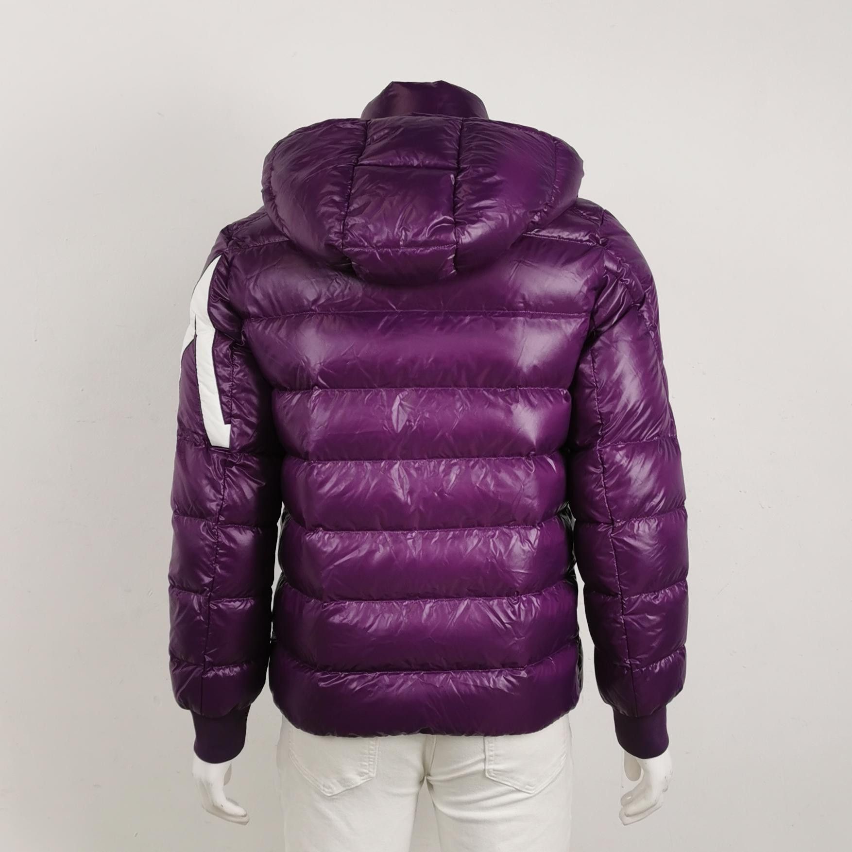 Moncler Moncler Purple Logo Puffer Jacket S Size Size US S / EU 44-46 / 1 - 3 Thumbnail