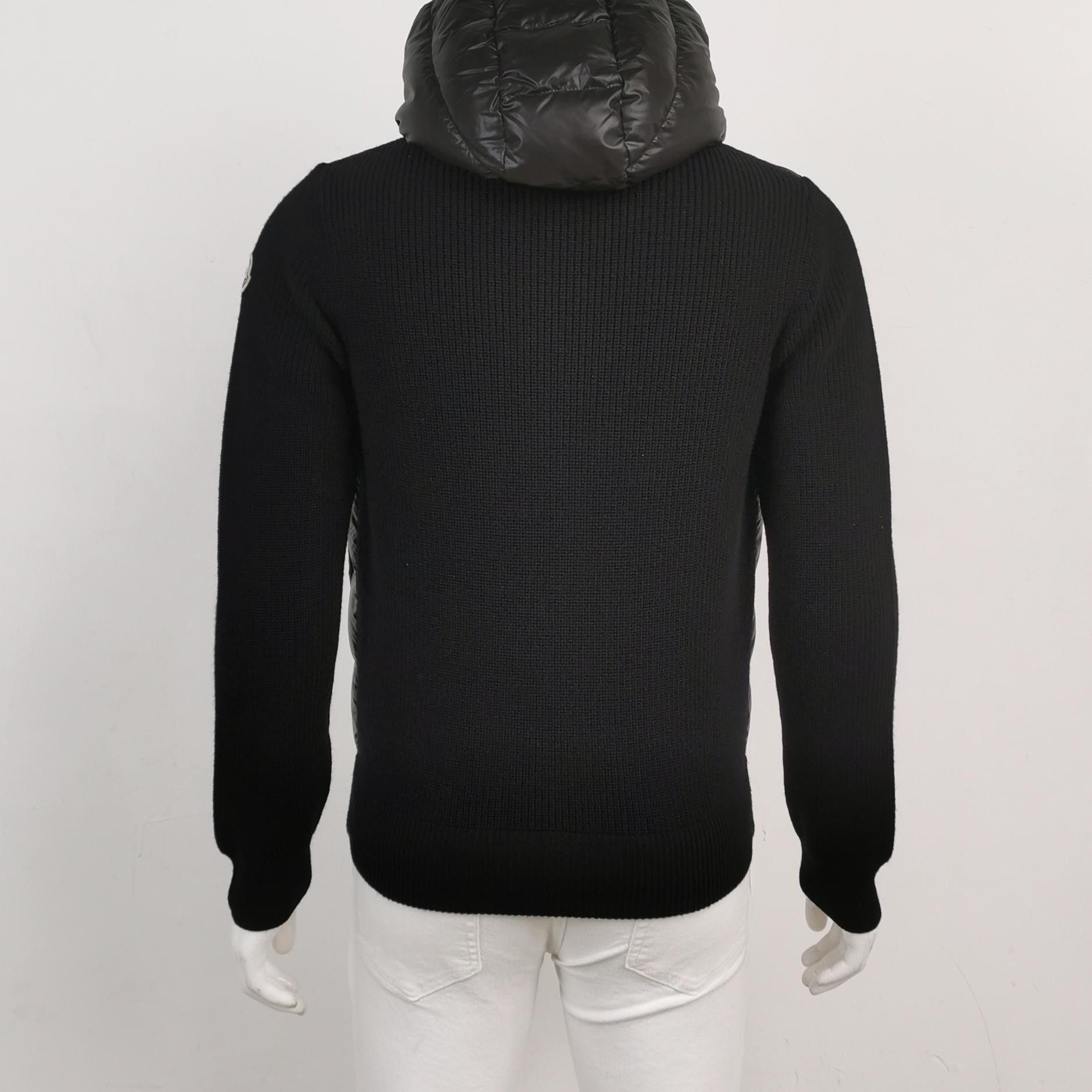 Moncler Moncler Wool Blend Hooded Puffer Jacket M Size US M / EU 48-50 / 2 - 3 Thumbnail