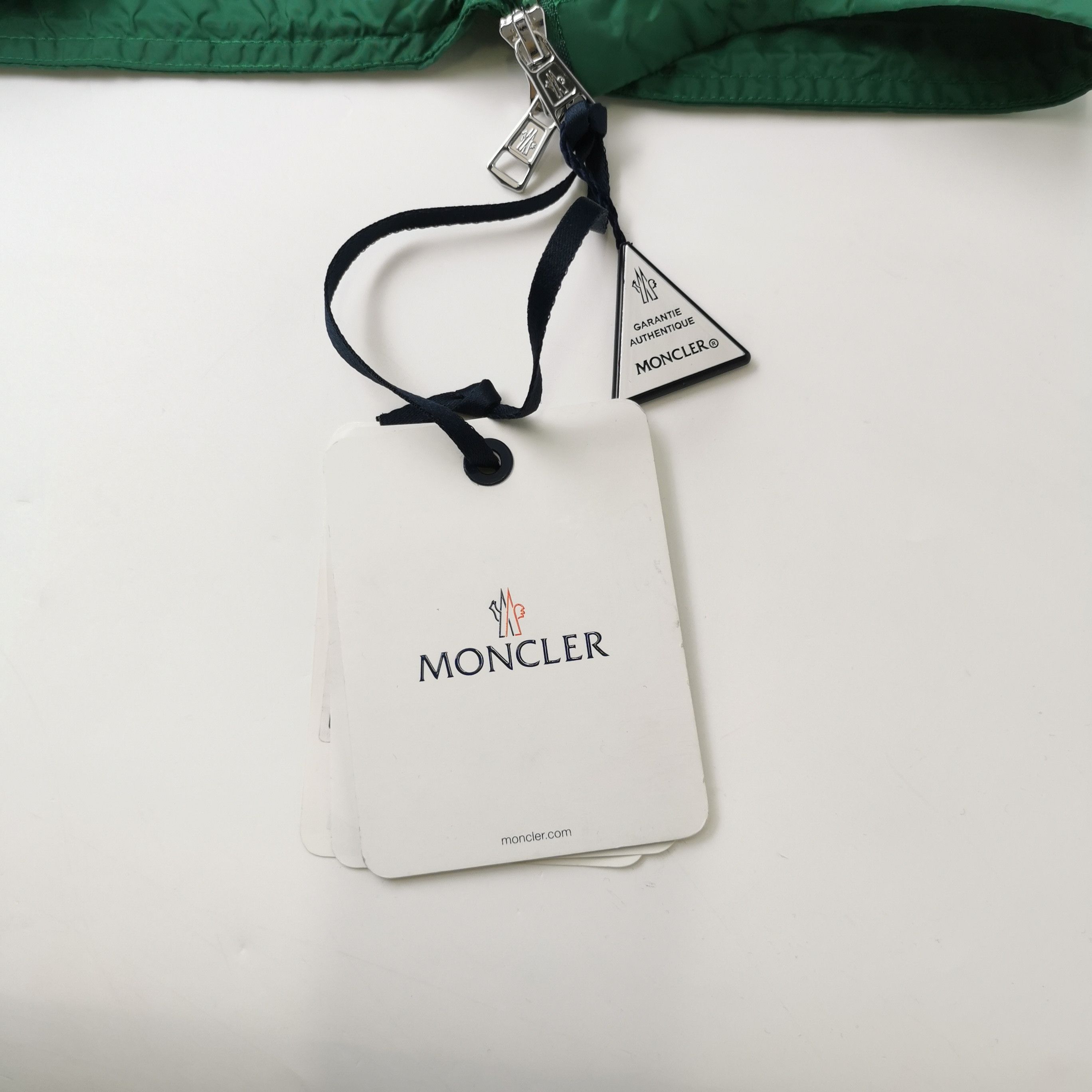 Moncler Moncler Green Solid Hooded Jacket XXL Size US XXL / EU 58 / 5 - 7 Thumbnail
