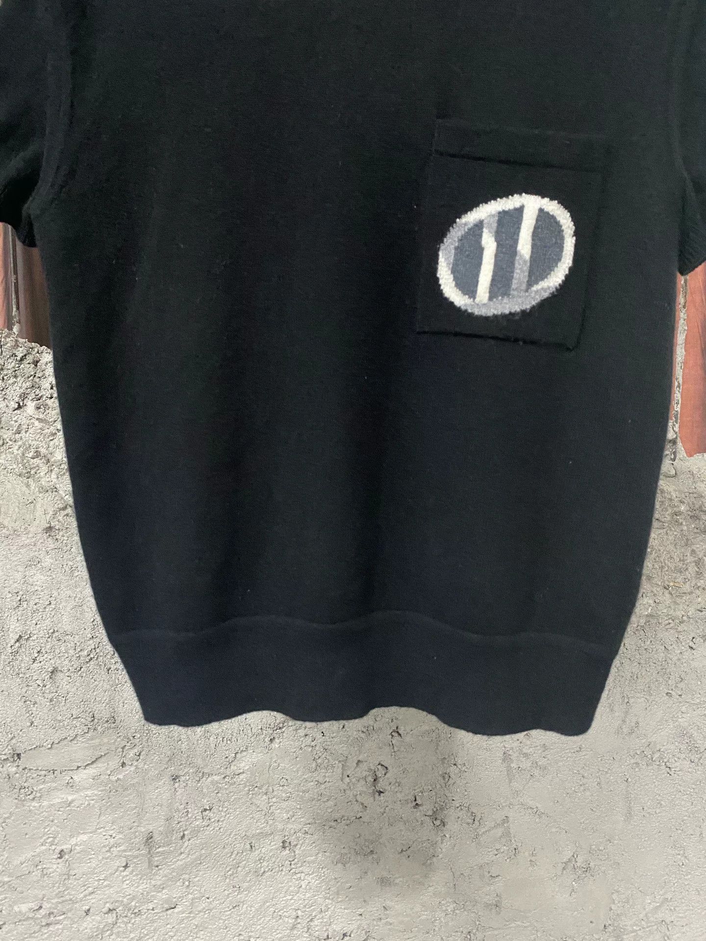 Hermes Hermes Black Knit Short Sleeve Top Size US S / EU 44-46 / 1 - 4 Thumbnail