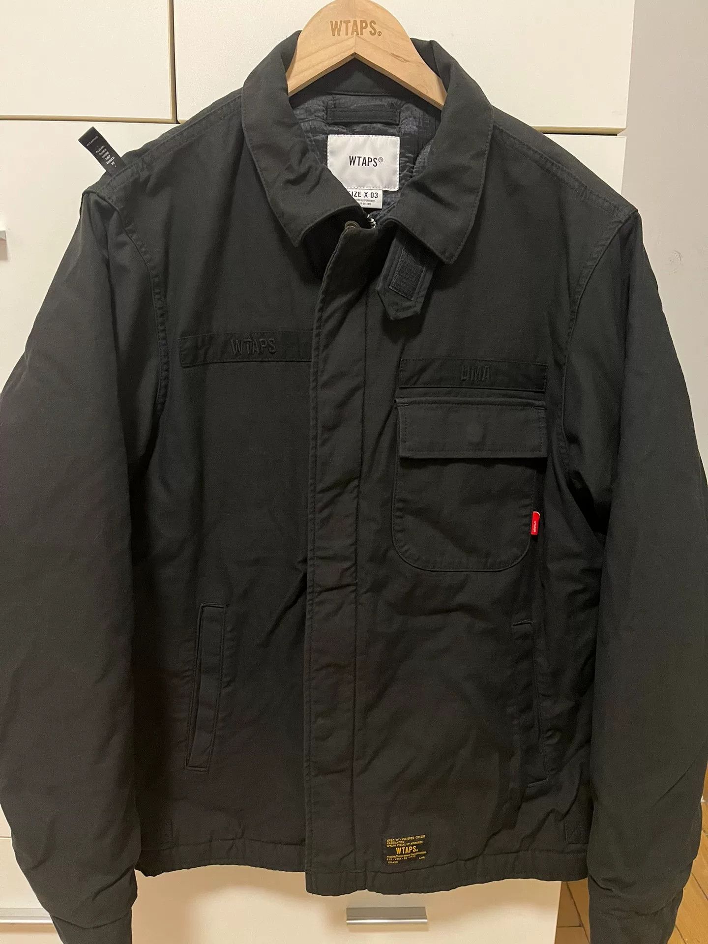 Wtaps Wtaps 17aw A1 Cotton Jacket Black L Size US L / EU 52-54 / 3 - 3 Thumbnail