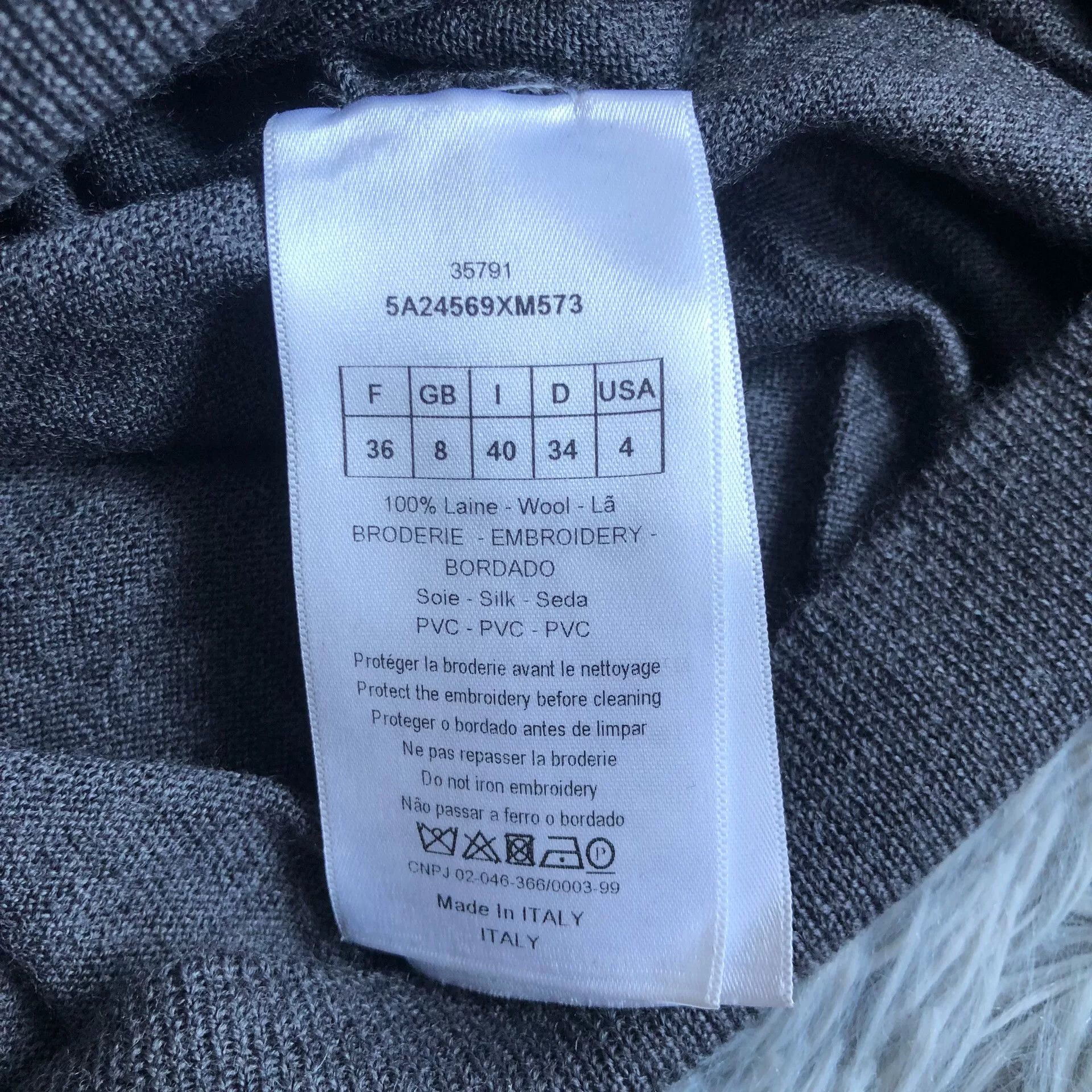 Dior Dior Scaled Sweater Knitwear Size US M / EU 48-50 / 2 - 6 Thumbnail