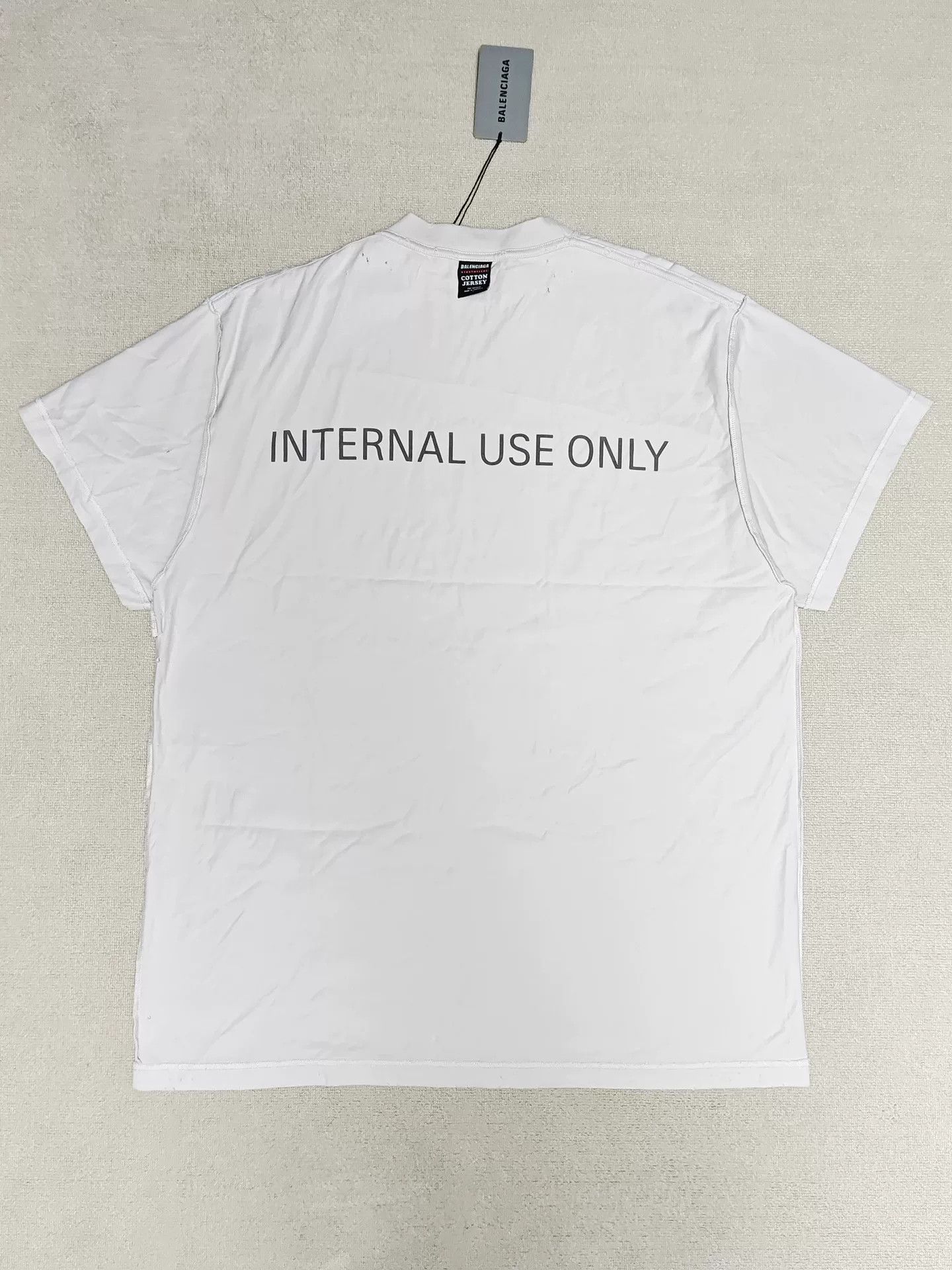 Balenciaga Balenciaga Internal Use Only Reversed Tee Size US M / EU 48-50 / 2 - 3 Thumbnail