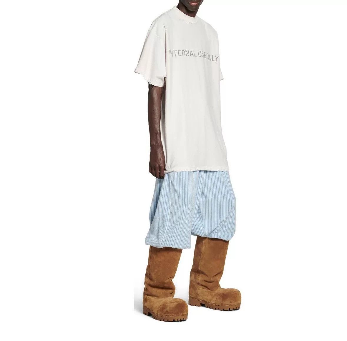 Balenciaga Balenciaga Internal Use Only Reversed Tee Size US M / EU 48-50 / 2 - 2 Thumbnail