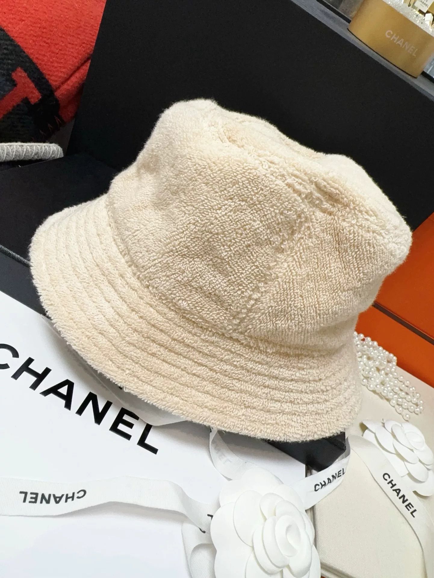 Chanel chanel classic khaki blue fisherman's hat Size ONE SIZE - 3 Thumbnail