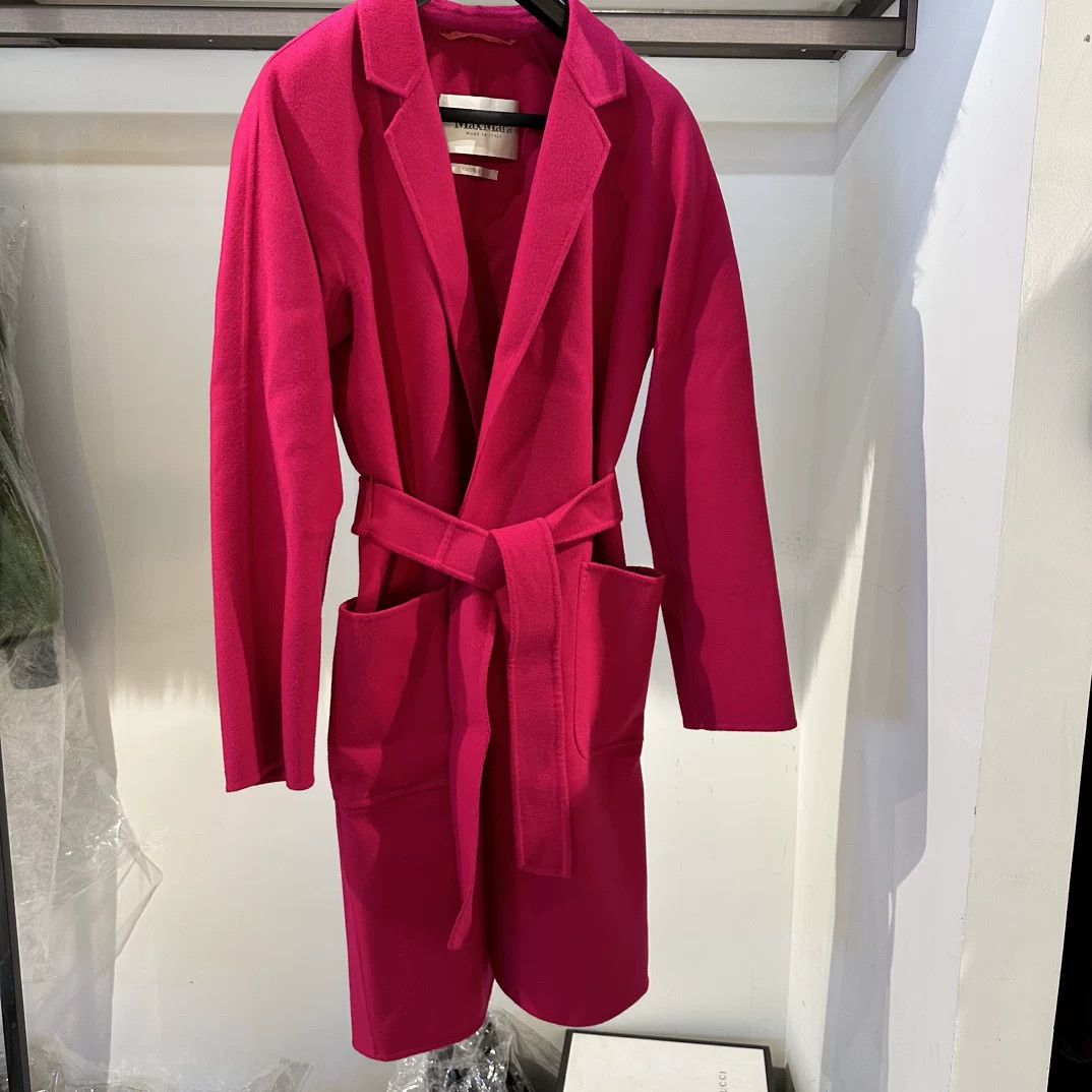Max Mara max mara wool rabbit fur coat Size US M / EU 48-50 / 2 - 2 Thumbnail