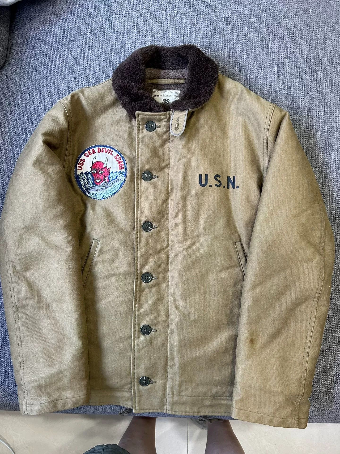 The Real McCoy's the real mccoy n1 jacket limited edition Size US L / EU 52-54 / 3 - 2 Thumbnail