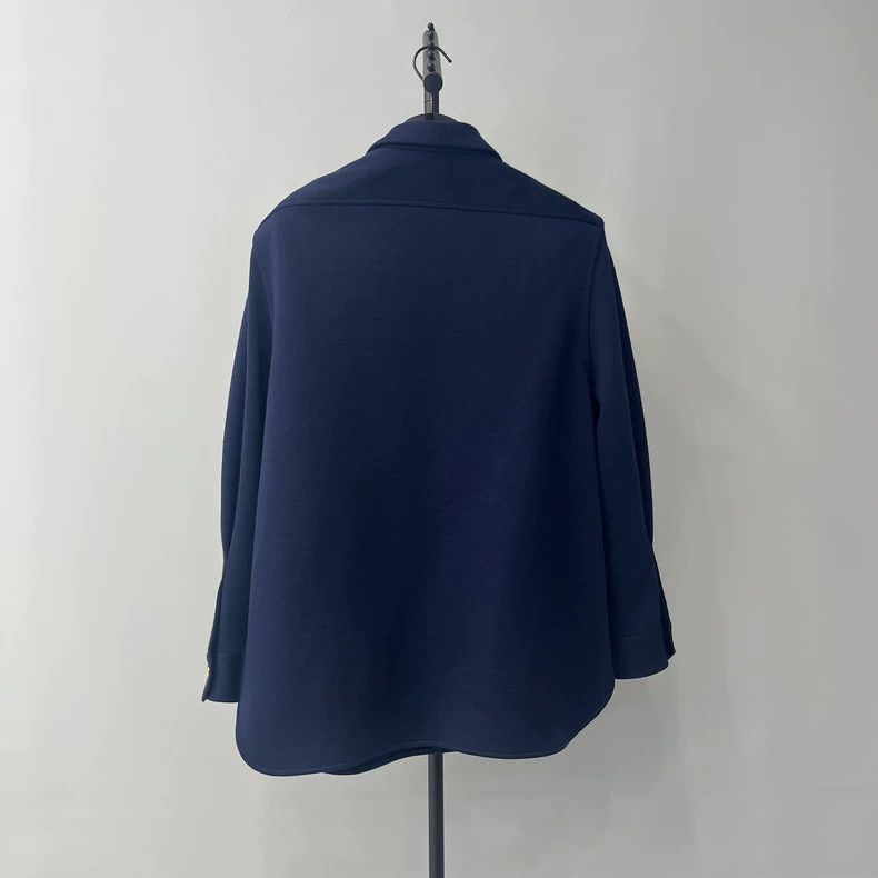 Yves Saint Laurent YSL Wool Embroidered Knit Shirt Size US XXL / EU 58 / 5 - 2 Thumbnail