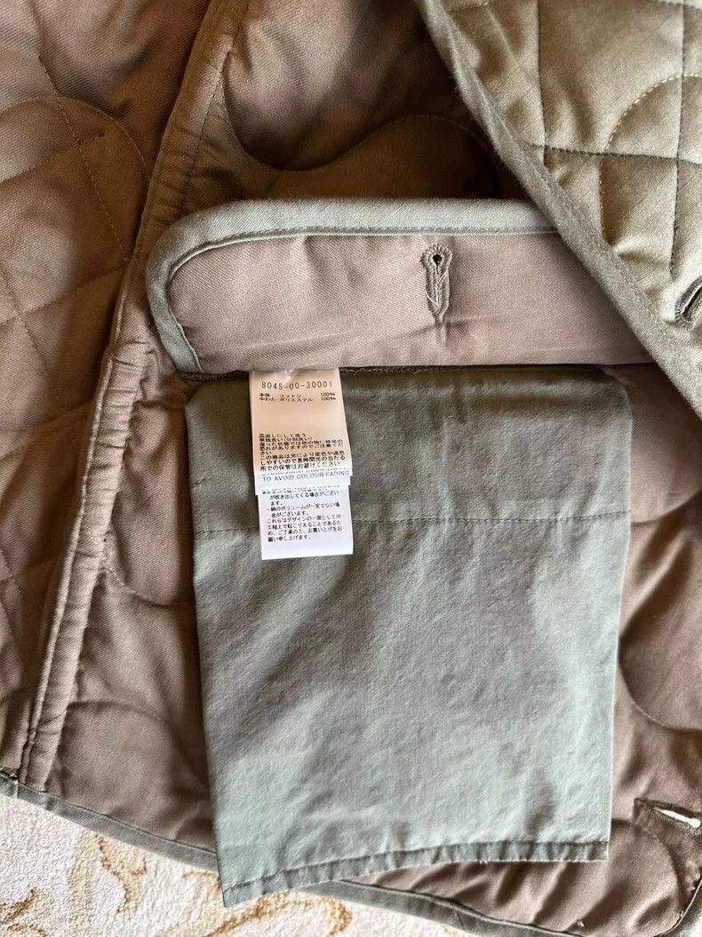 The Real McCoy's Nigel Cabourn Quilted Jacket Size US M / EU 48-50 / 2 - 7 Thumbnail
