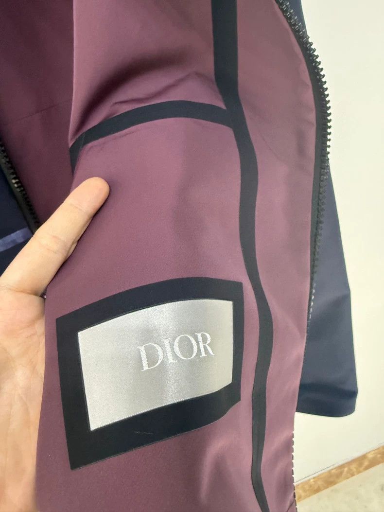 Dior Dior Purple Reflective Stripe Zip Jacket Size US XL / EU 56 / 4 - 5 Thumbnail