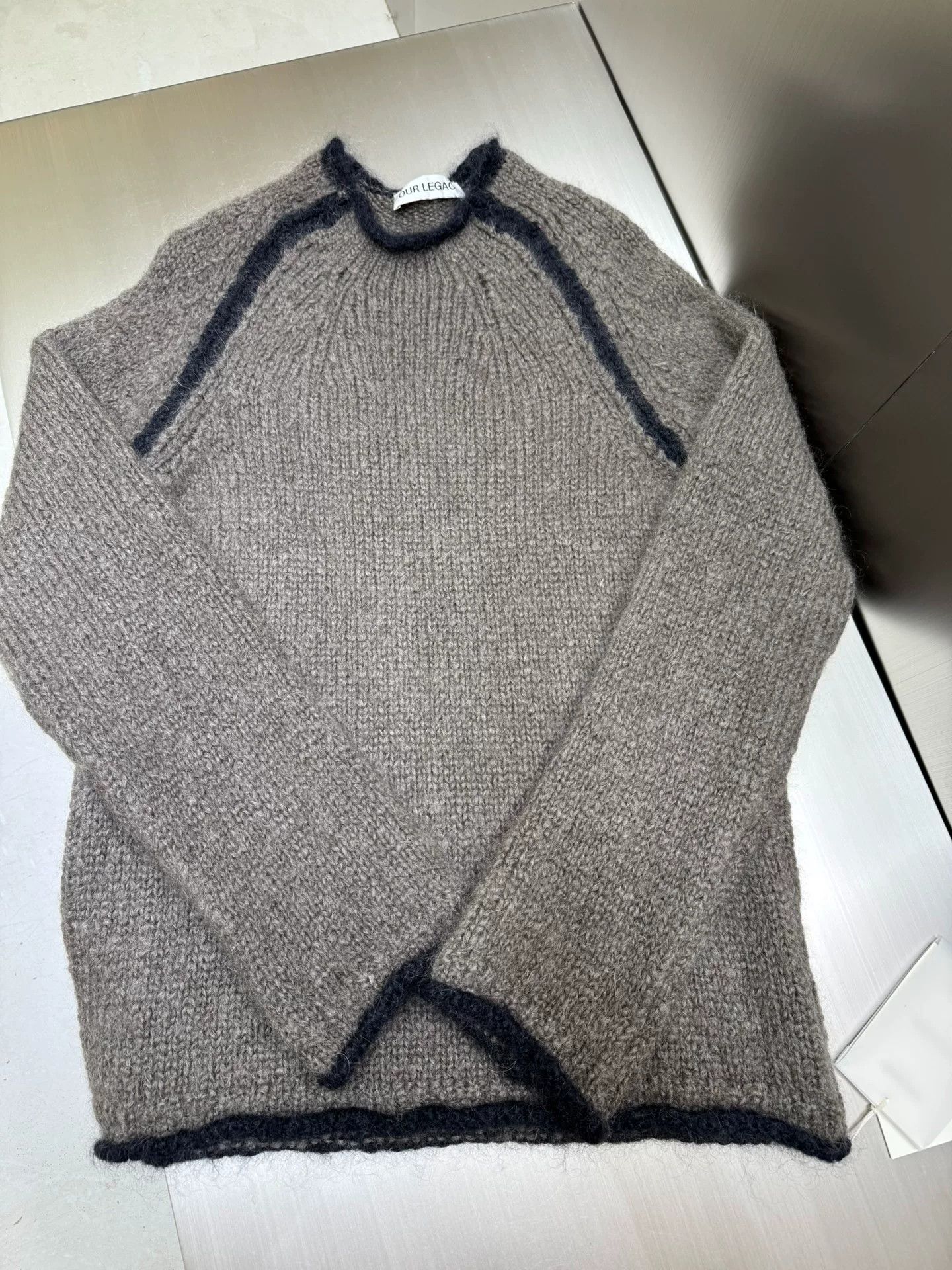 Our Legacy OUR LEGACY Rider Roundneck Sweater Size US L / EU 52-54 / 3 - 3 Thumbnail