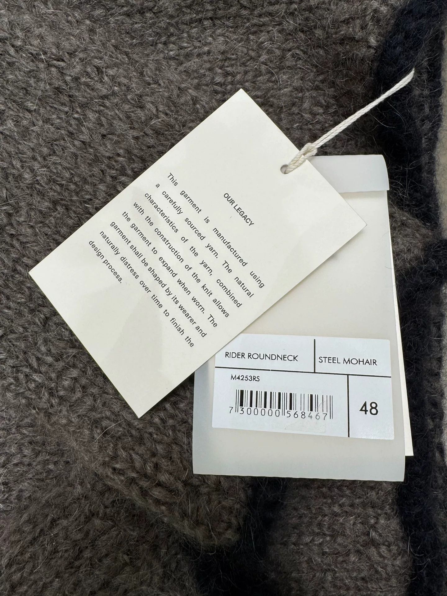 Our Legacy OUR LEGACY Rider Roundneck Sweater Size US L / EU 52-54 / 3 - 5 Thumbnail