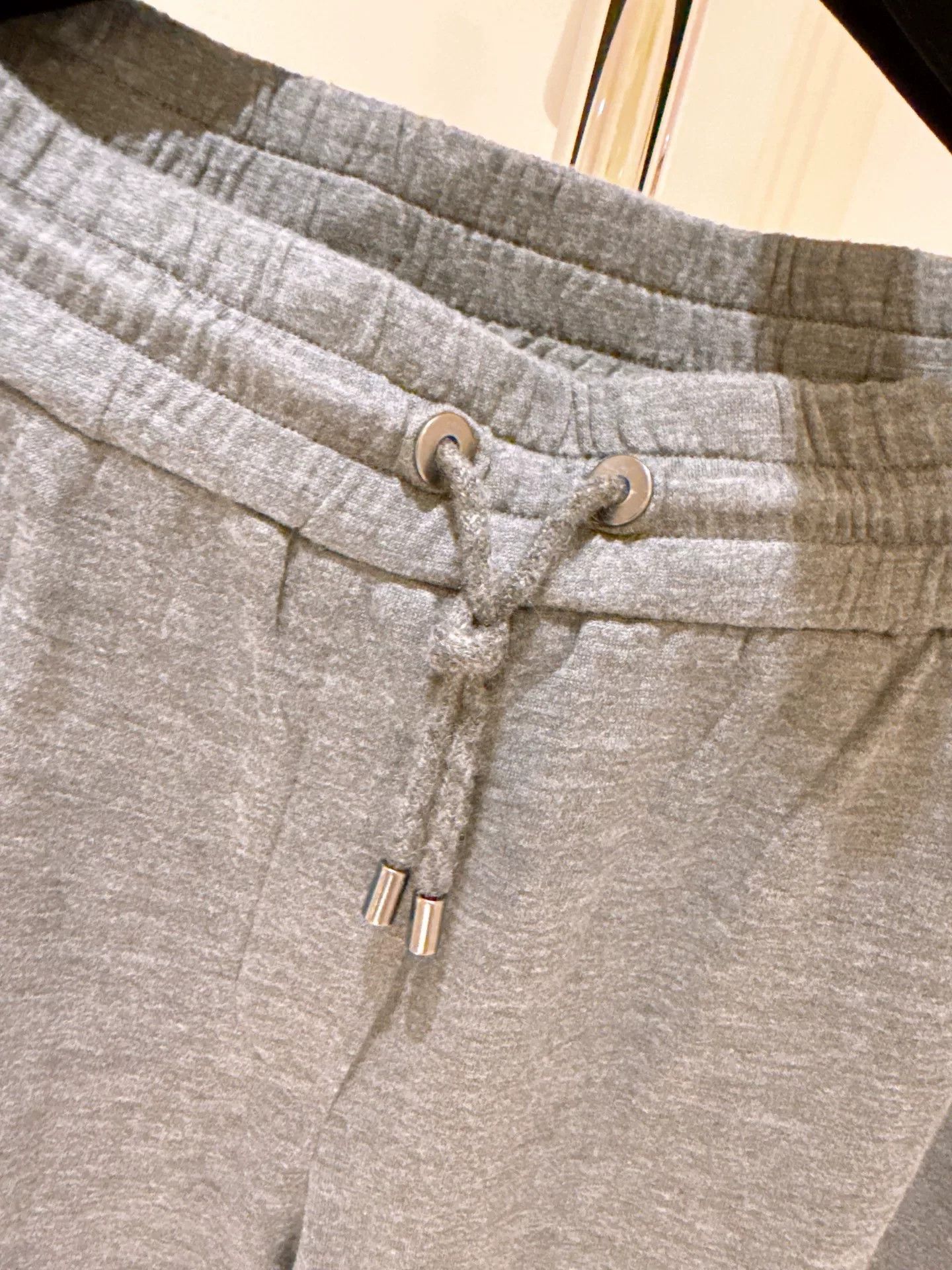 Brunello Cucinelli Brunello Cucinelli Gray Beaded Sweatpants Size US 30 / EU 46 - 5 Thumbnail