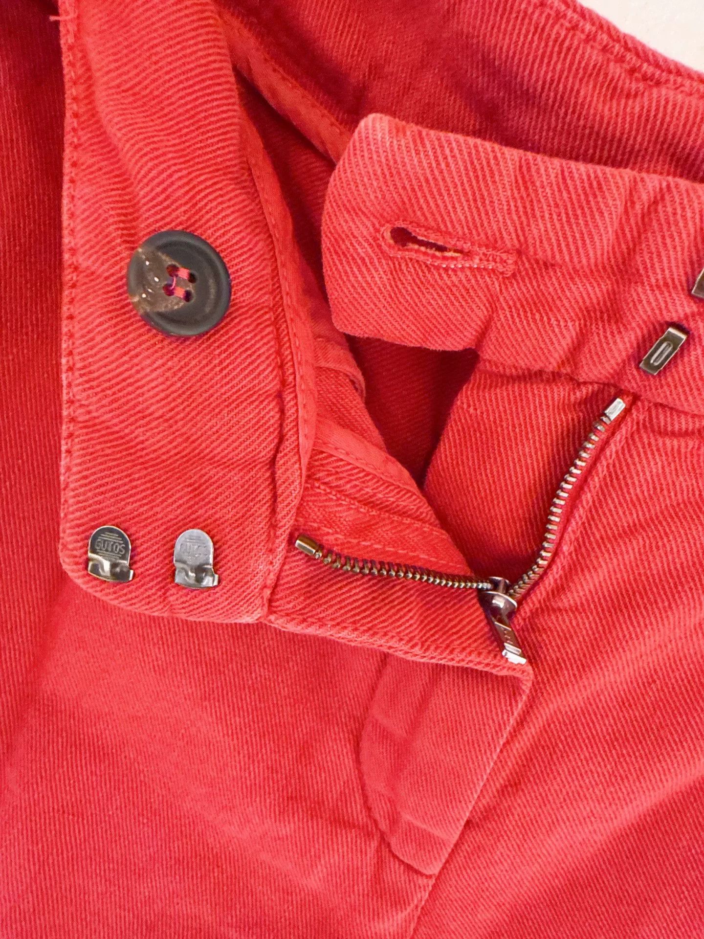 Brunello Cucinelli Brunello Cucinelli Red Cotton-Linen Shorts Size US 38 / EU 54 - 6 Thumbnail
