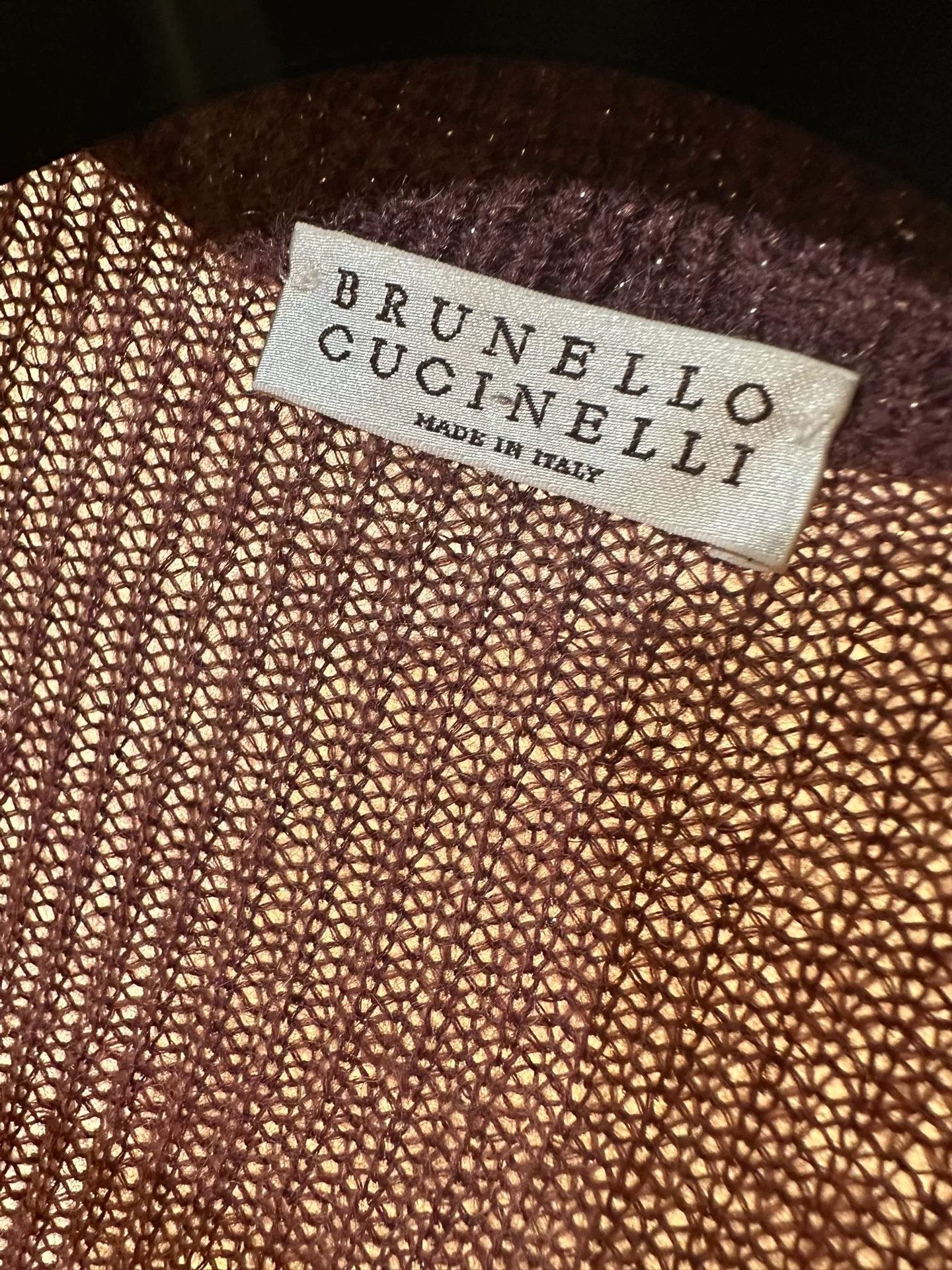 Brunello Cucinelli Brunello Cucinelli Brown Sweater L Size US L / EU 52-54 / 3 - 2 Thumbnail