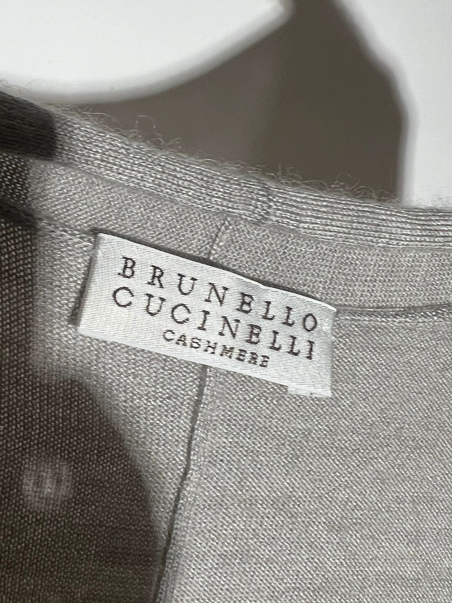 Brunello Cucinelli Brunello Cucinelli Cashmere Top M Size US M / EU 48-50 / 2 - 2 Thumbnail