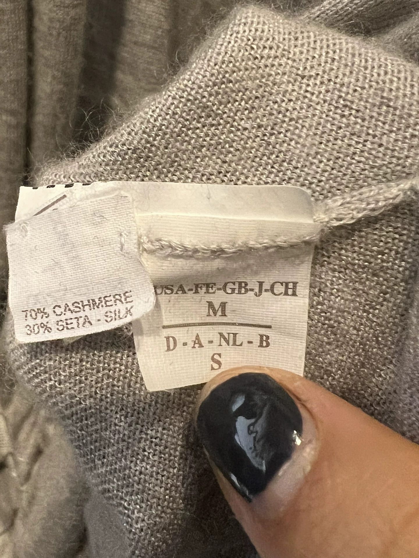Brunello Cucinelli Brunello Cucinelli Cashmere Top M Size US M / EU 48-50 / 2 - 3 Thumbnail