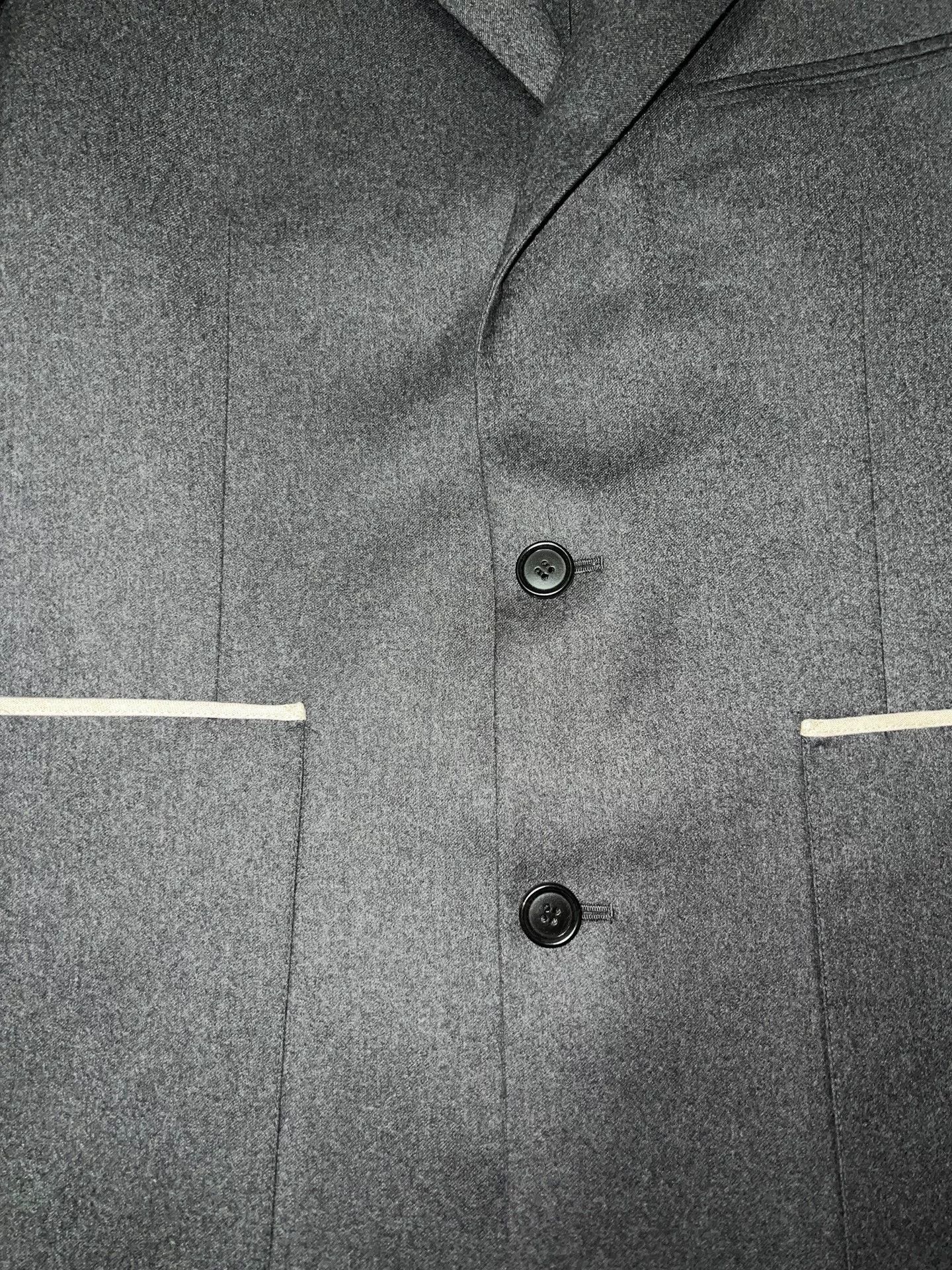 Dior Dior Homme Reversible Wool Silk Blazer Size US L / EU 52-54 / 3 - 3 Thumbnail
