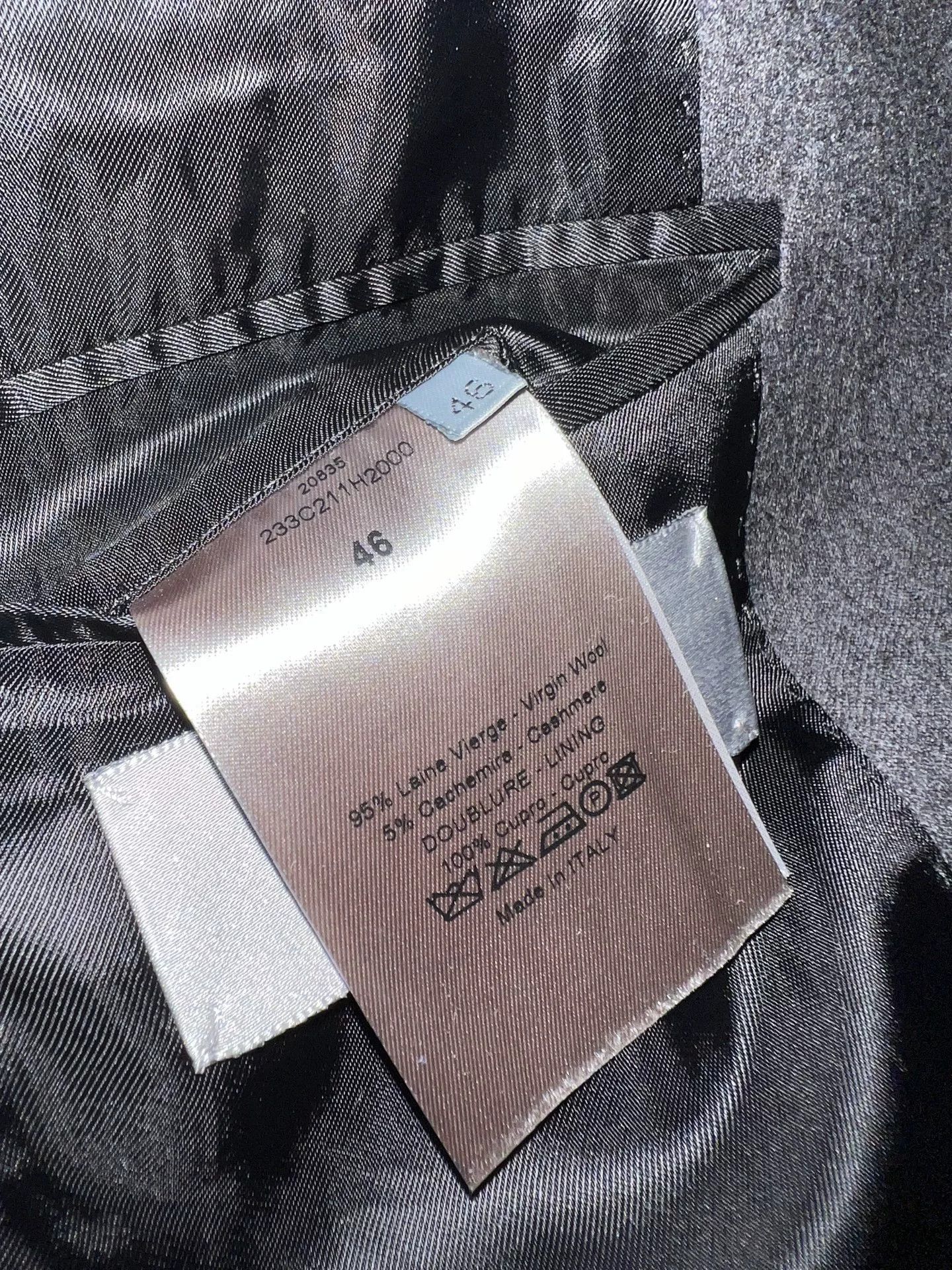 Dior Dior Homme Reversible Wool Silk Blazer Size US L / EU 52-54 / 3 - 5 Thumbnail