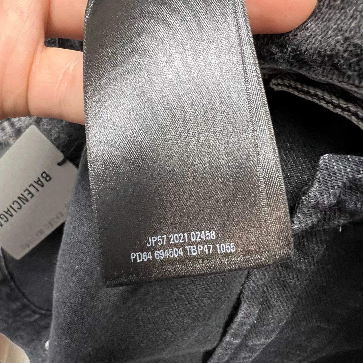 Balenciaga Balenciaga Flame Logo Denim Jacket Size US XS / EU 42 / 0 - 7 Thumbnail