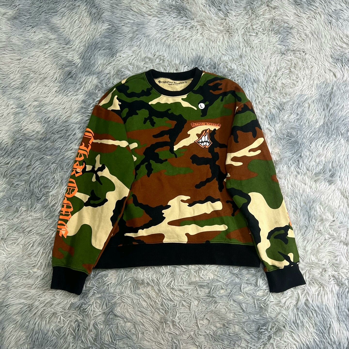 Chrome Hearts Chrome Hearts Mattyboy Camo Sweatshirt Size US L / EU 52-54 / 3 - 2 Thumbnail