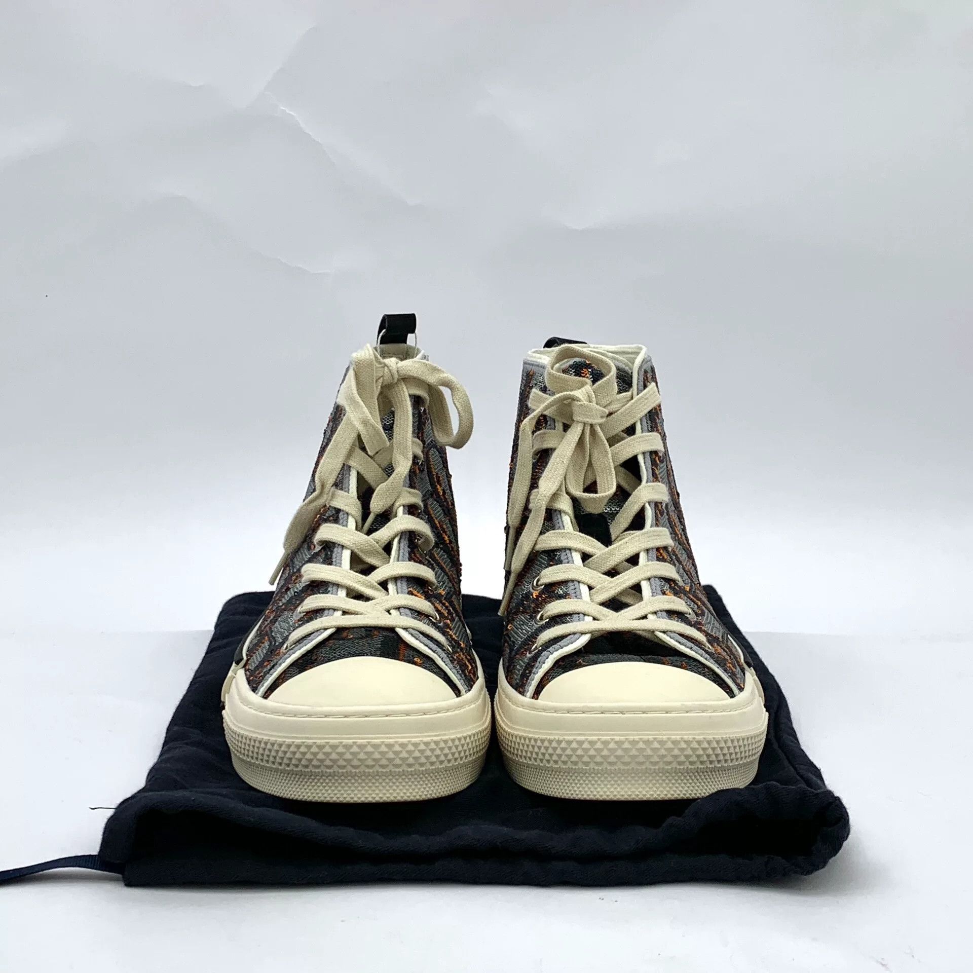 Dior Dior B23 Oblique Logo High-Top Sneakers Size US 11 / EU 44 - 8 Thumbnail