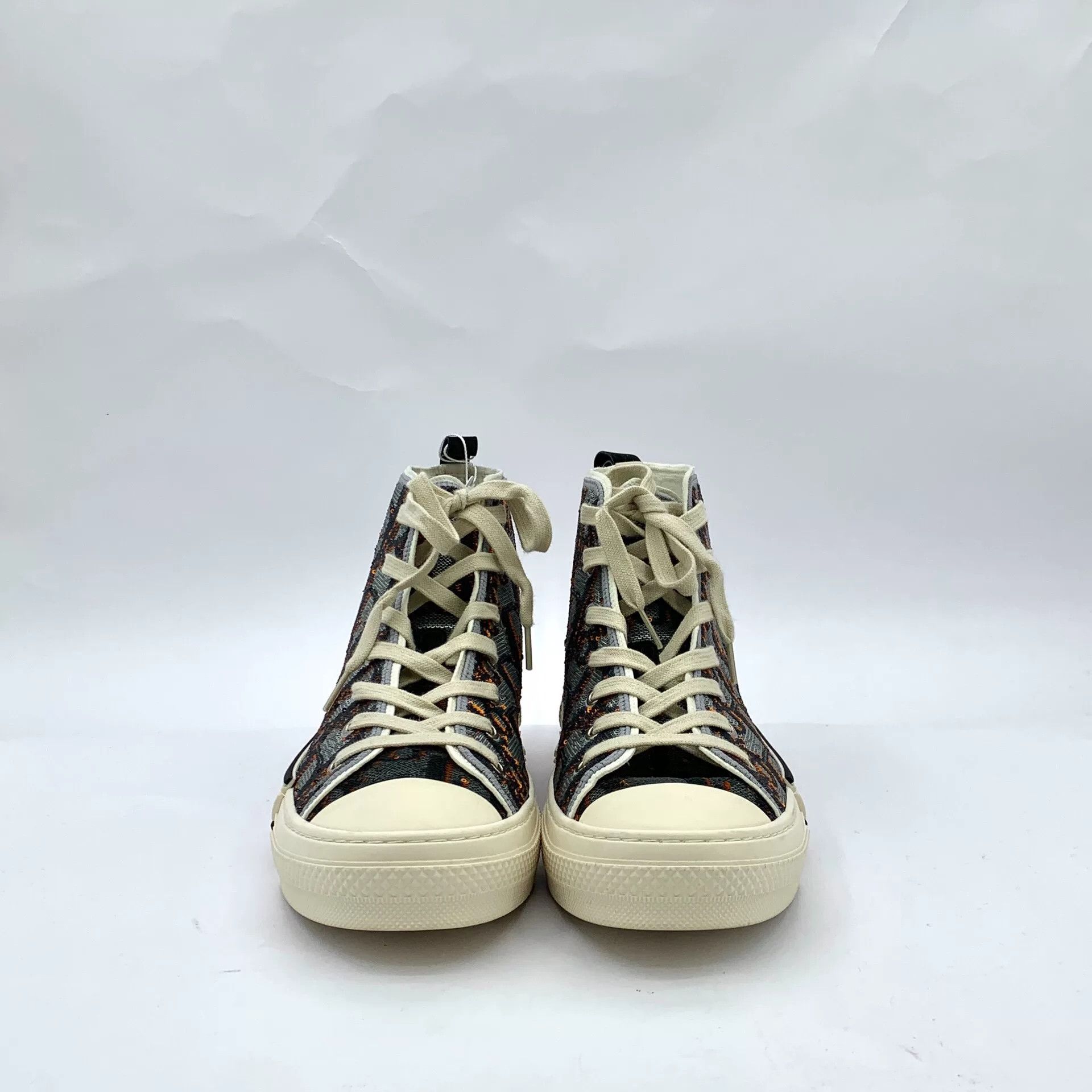 Dior Dior B23 Oblique Logo High-Top Sneakers Size US 11 / EU 44 - 4 Thumbnail