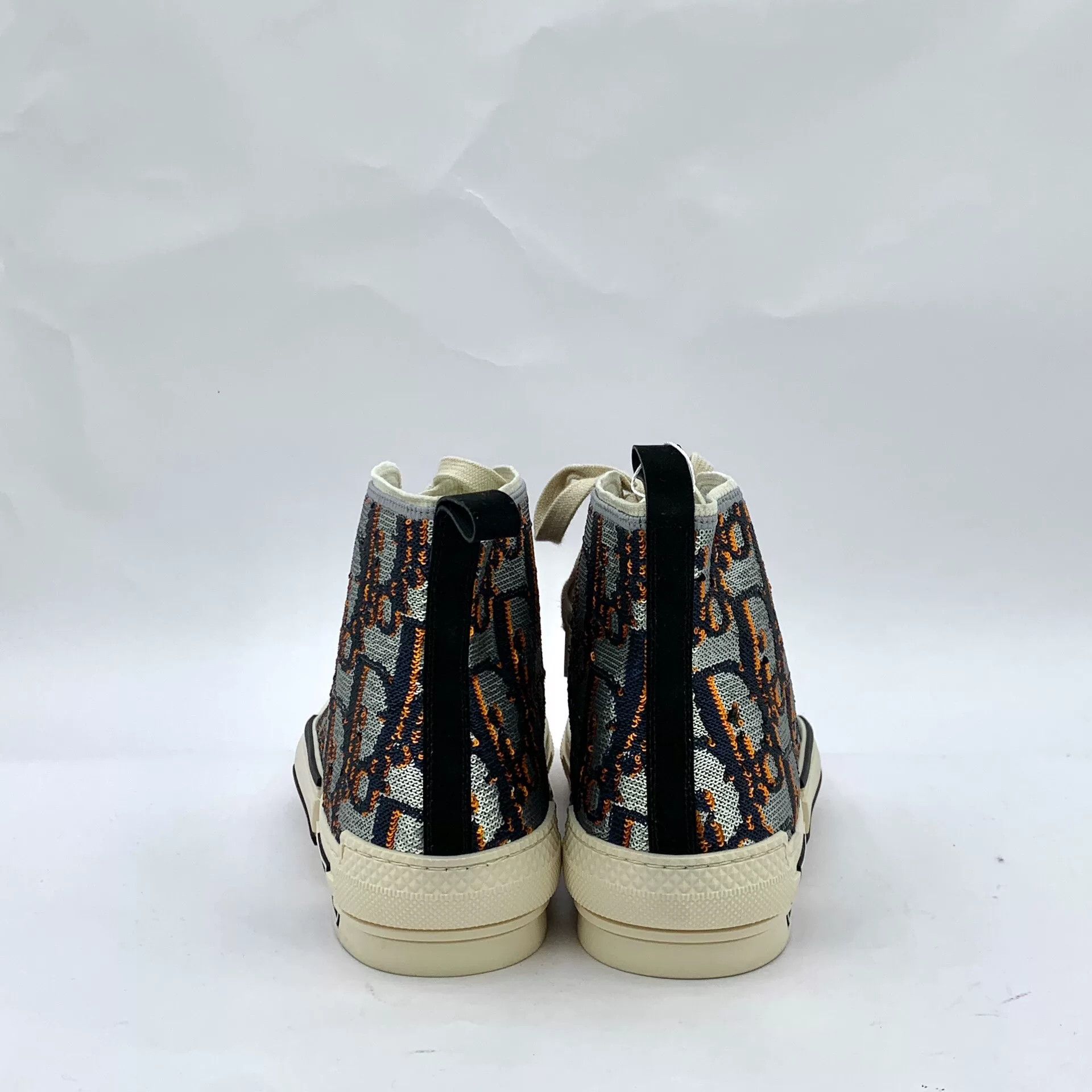 Dior Dior B23 Oblique Logo High-Top Sneakers Size US 10 / EU 43 - 3 Thumbnail