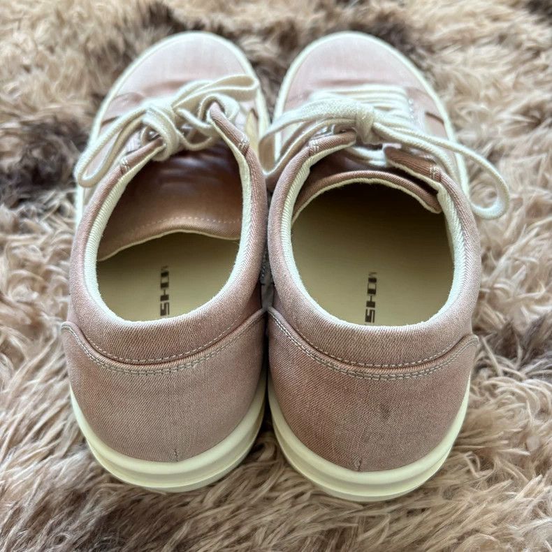 Rick Owens Rick Owens Pink Lowtop Sneakers Size US 9.5 / EU 42-43 - 3 Thumbnail