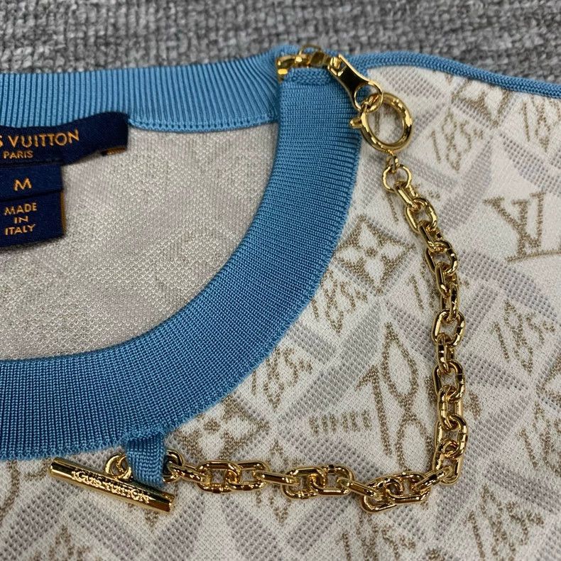 Louis Vuitton LV 1854 Monogram Silk Short Sleeve Size US M / EU 48-50 / 2 - 4 Thumbnail