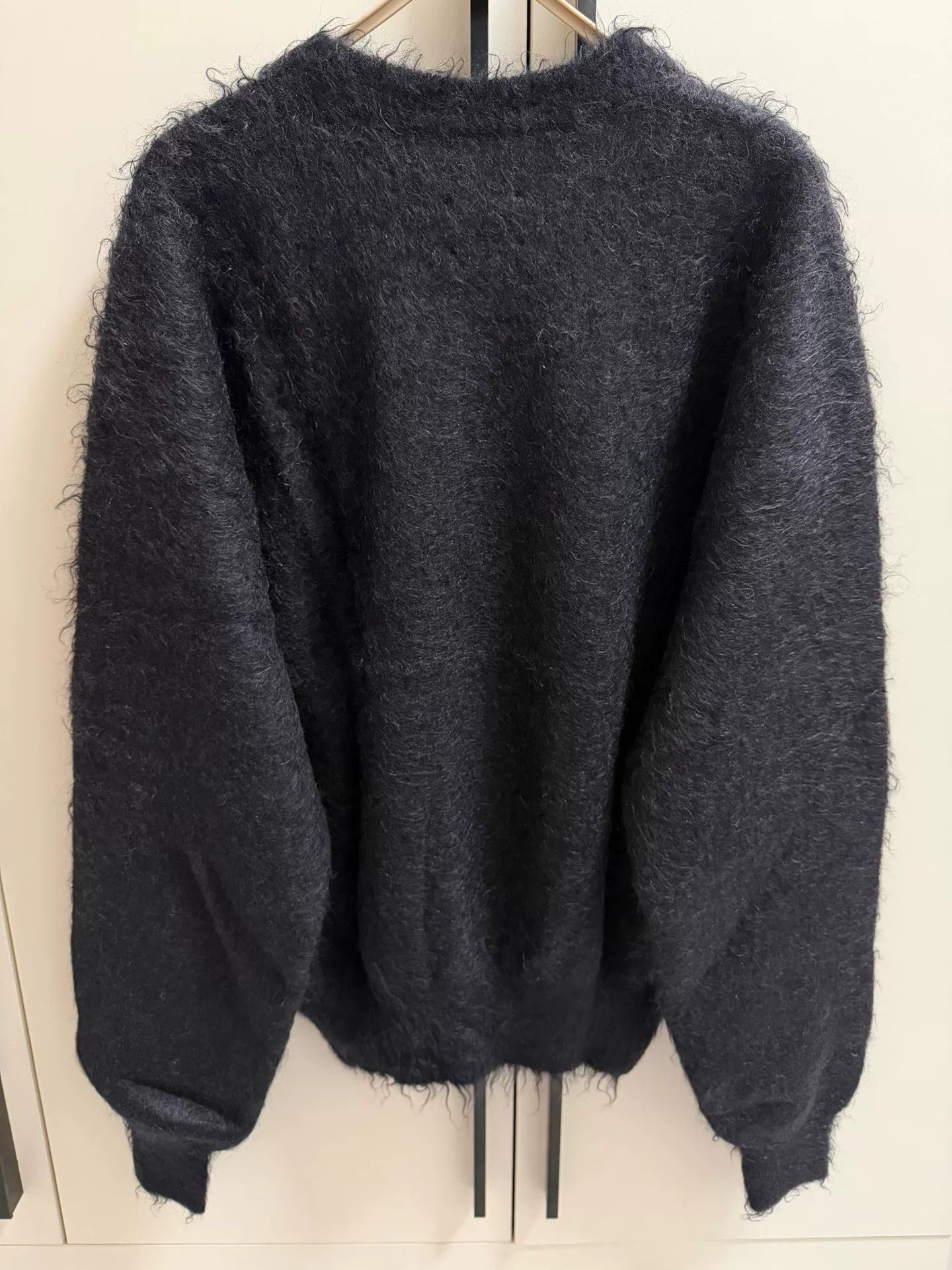 Saint Laurent Paris SAINT LOGO CREW NECK KNIT Size US L / EU 52-54 / 3 - 2 Thumbnail