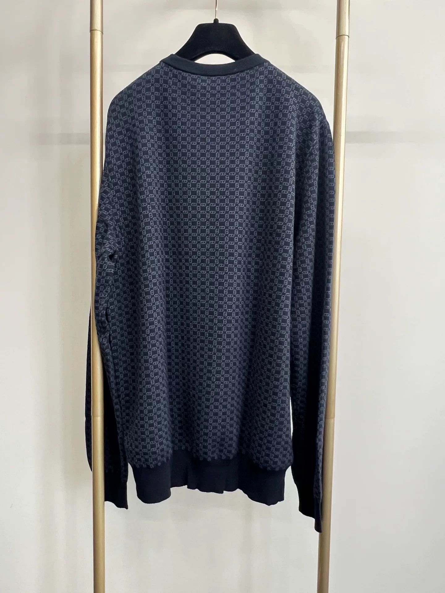 Hermes Hermes Pig Nose Print Wool Sweater XXL Size US XXL / EU 58 / 5 - 2 Thumbnail